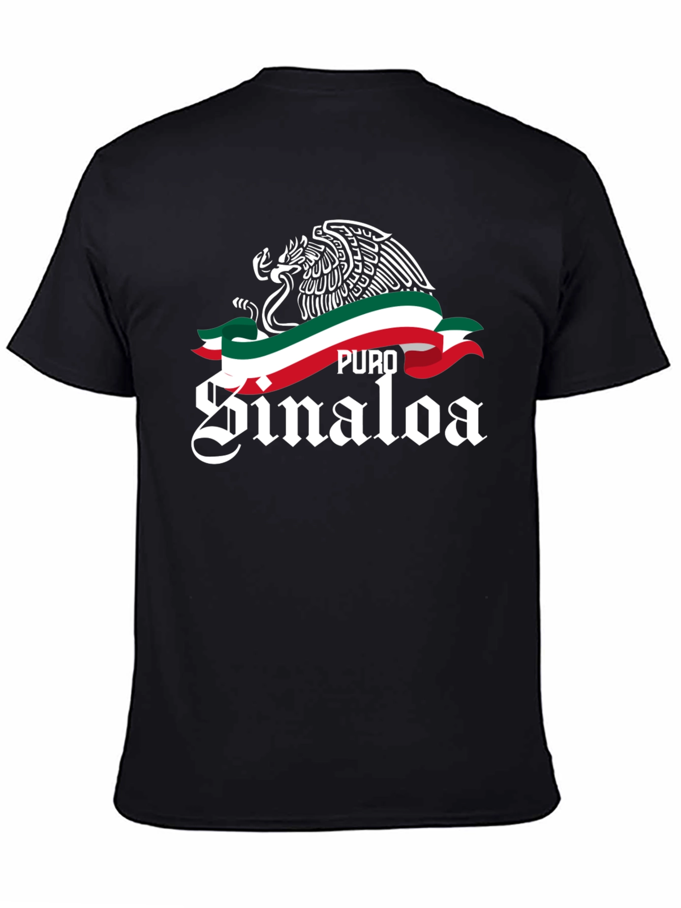 Puro Sinaloa Eagle Graphic T-Shirt