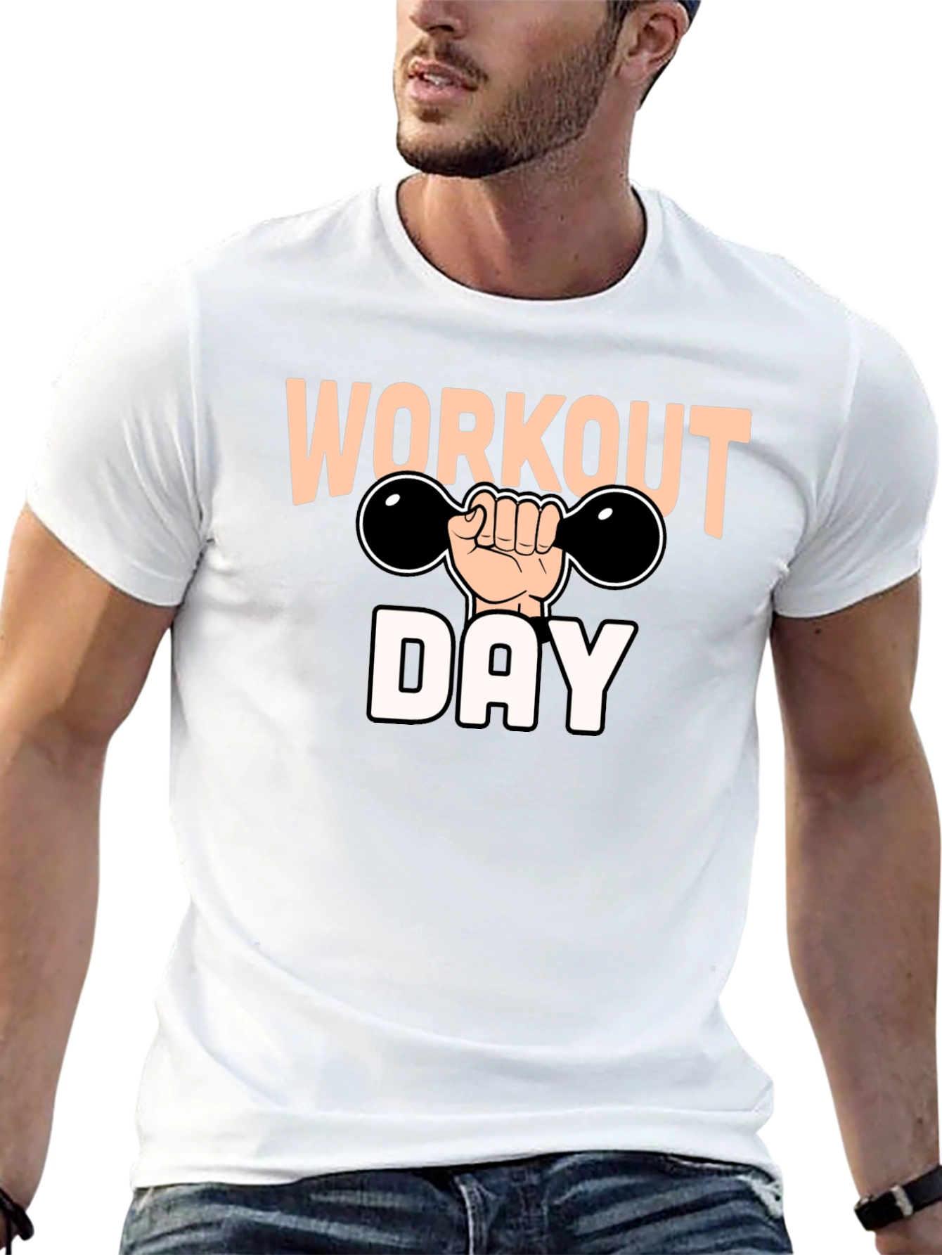 Workout Day Graphic T-Shirt