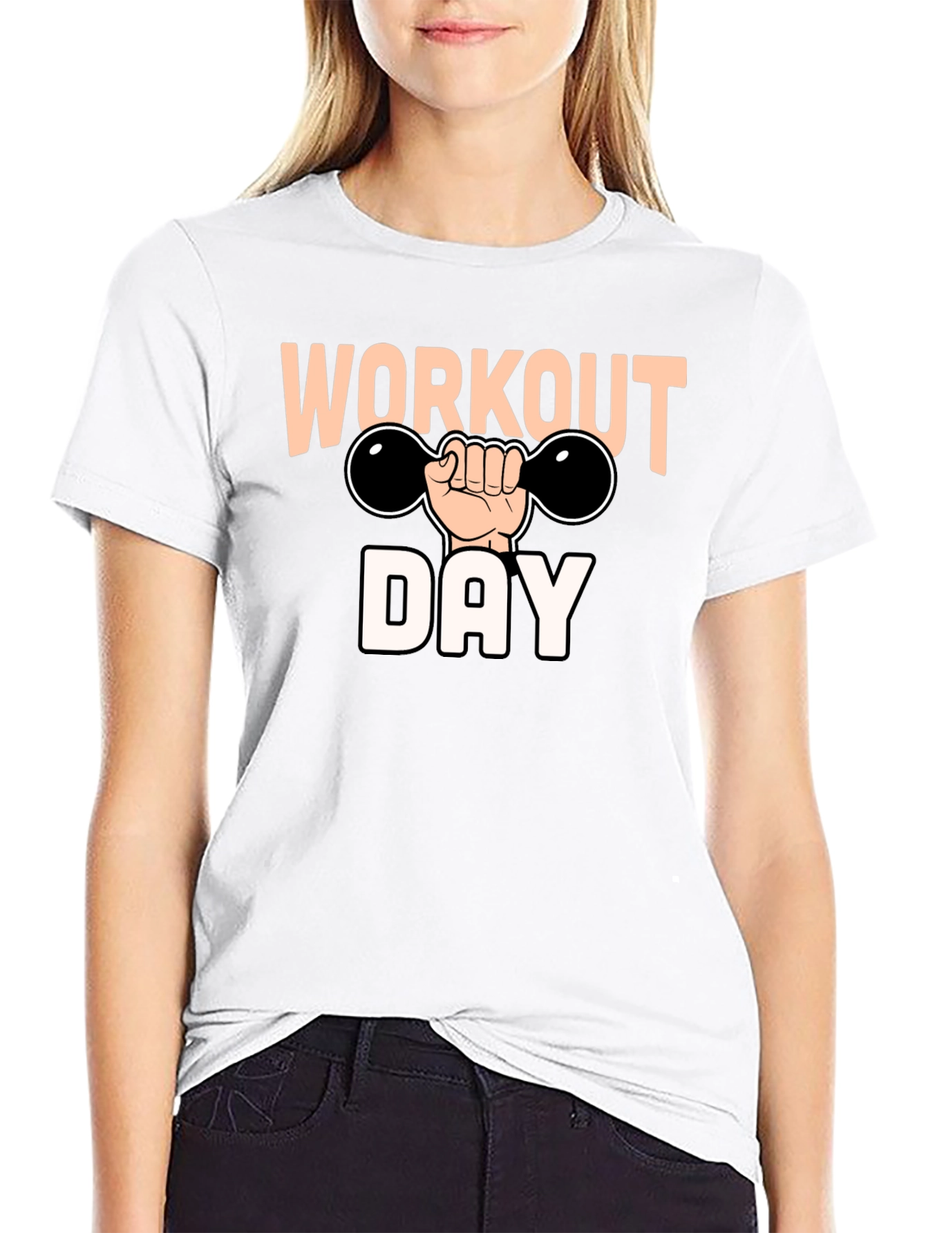 Workout Day Graphic T-Shirt