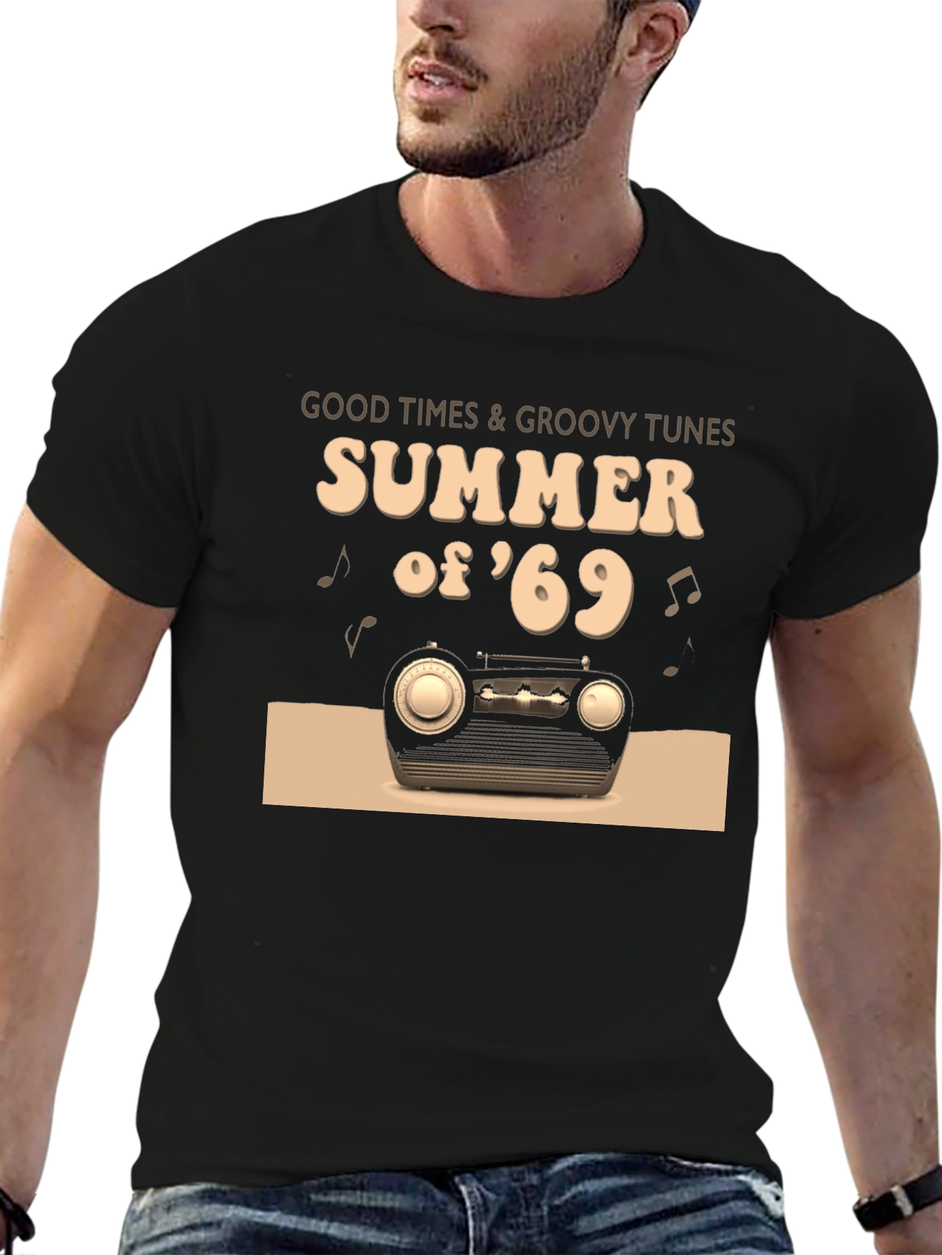 Summer of 69 Groovy Tunes Tee