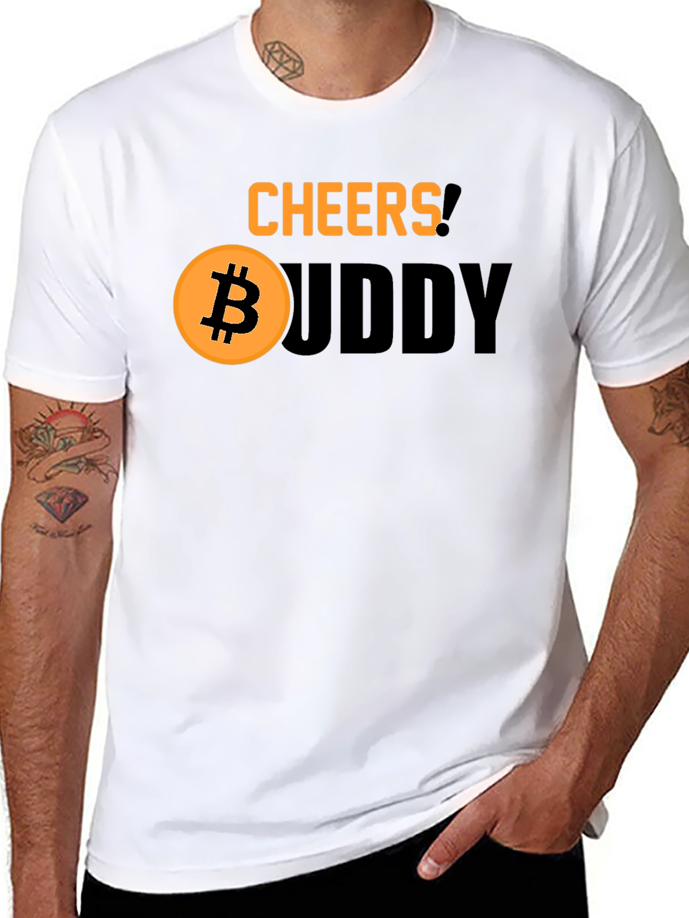 Cheers Buddy Bitcoin Crypto T-Shirt