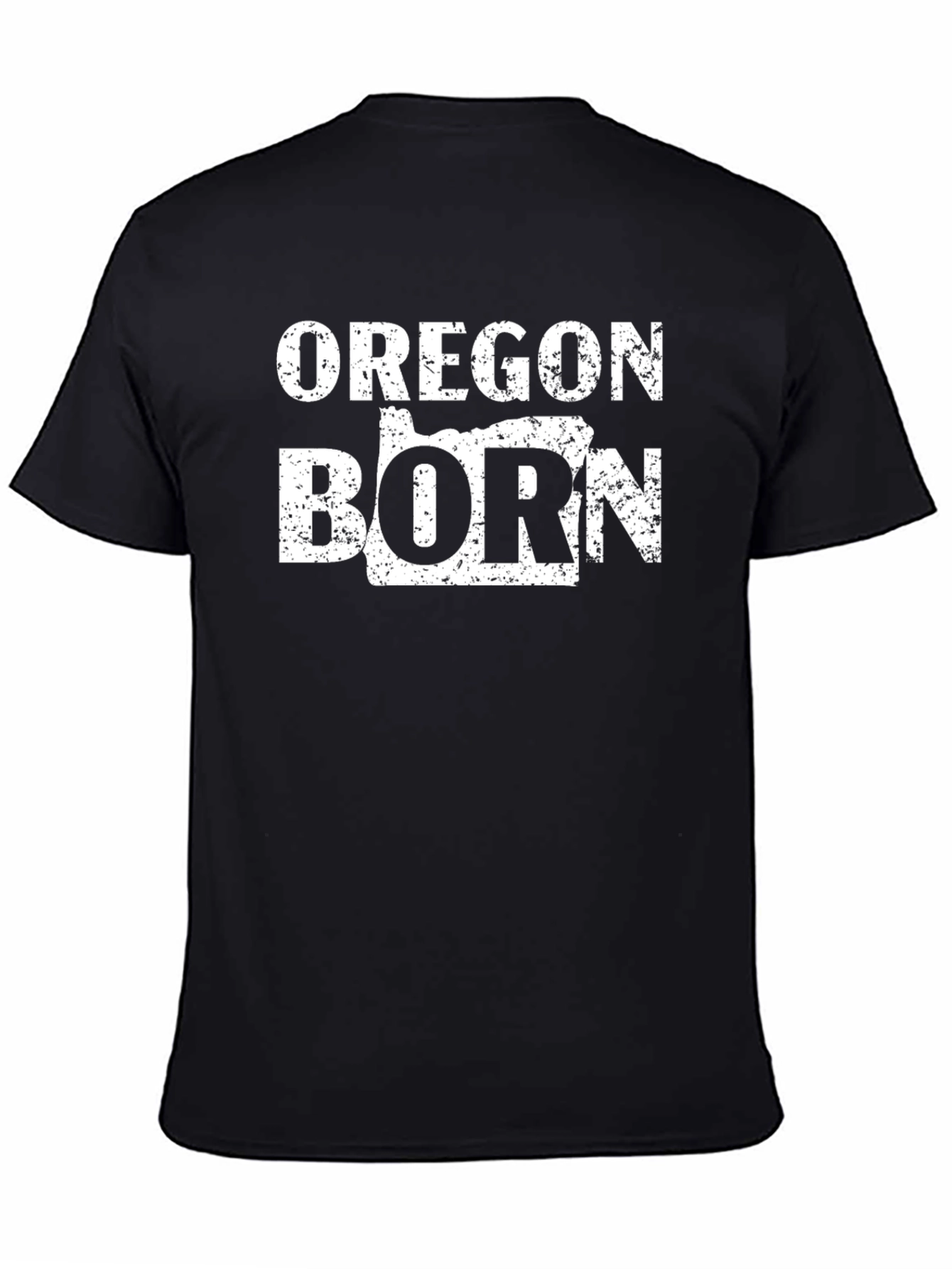 Oregon Born Black T-Shirt