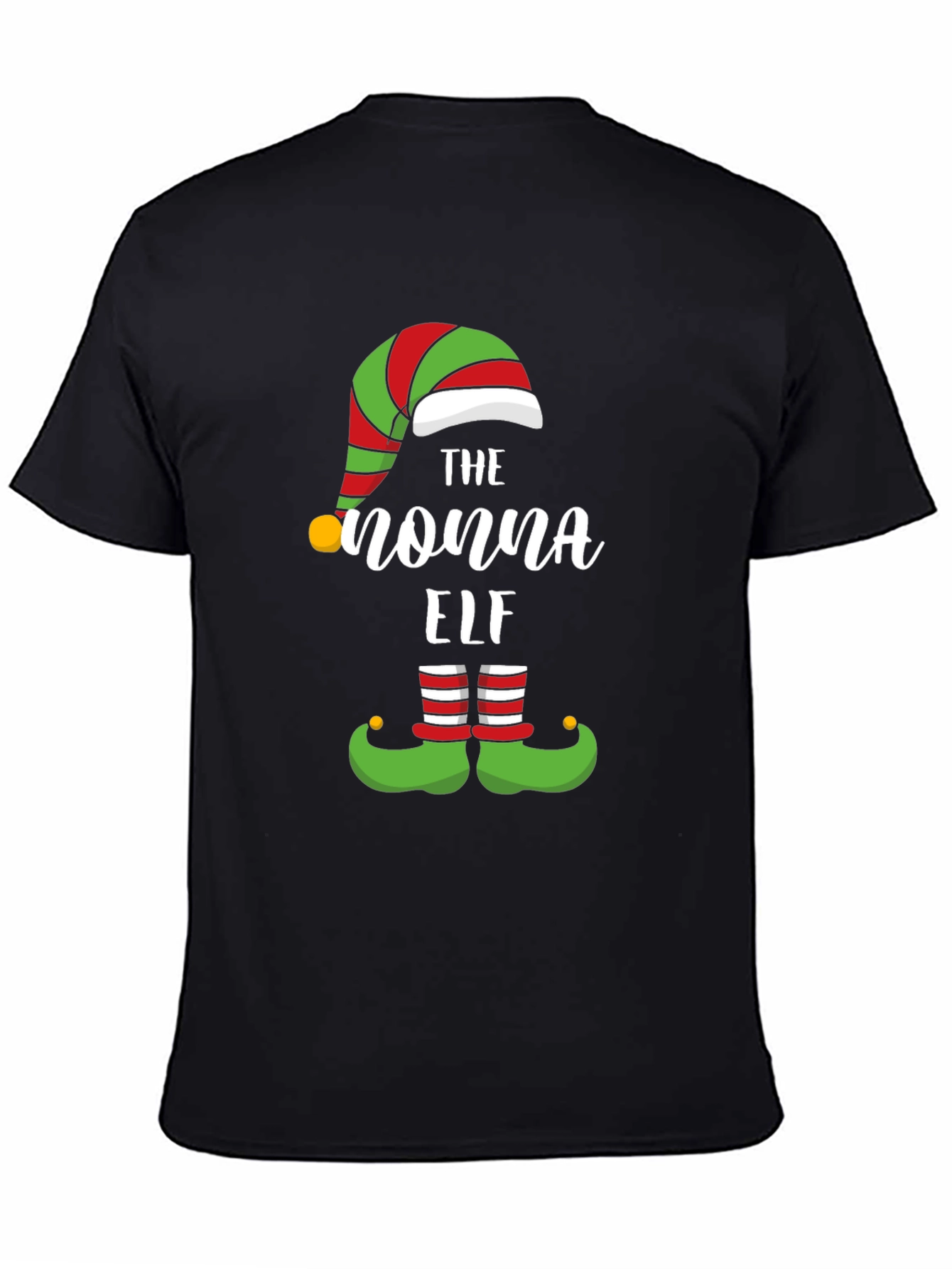 The Nonna Elf Christmas T-Shirt
