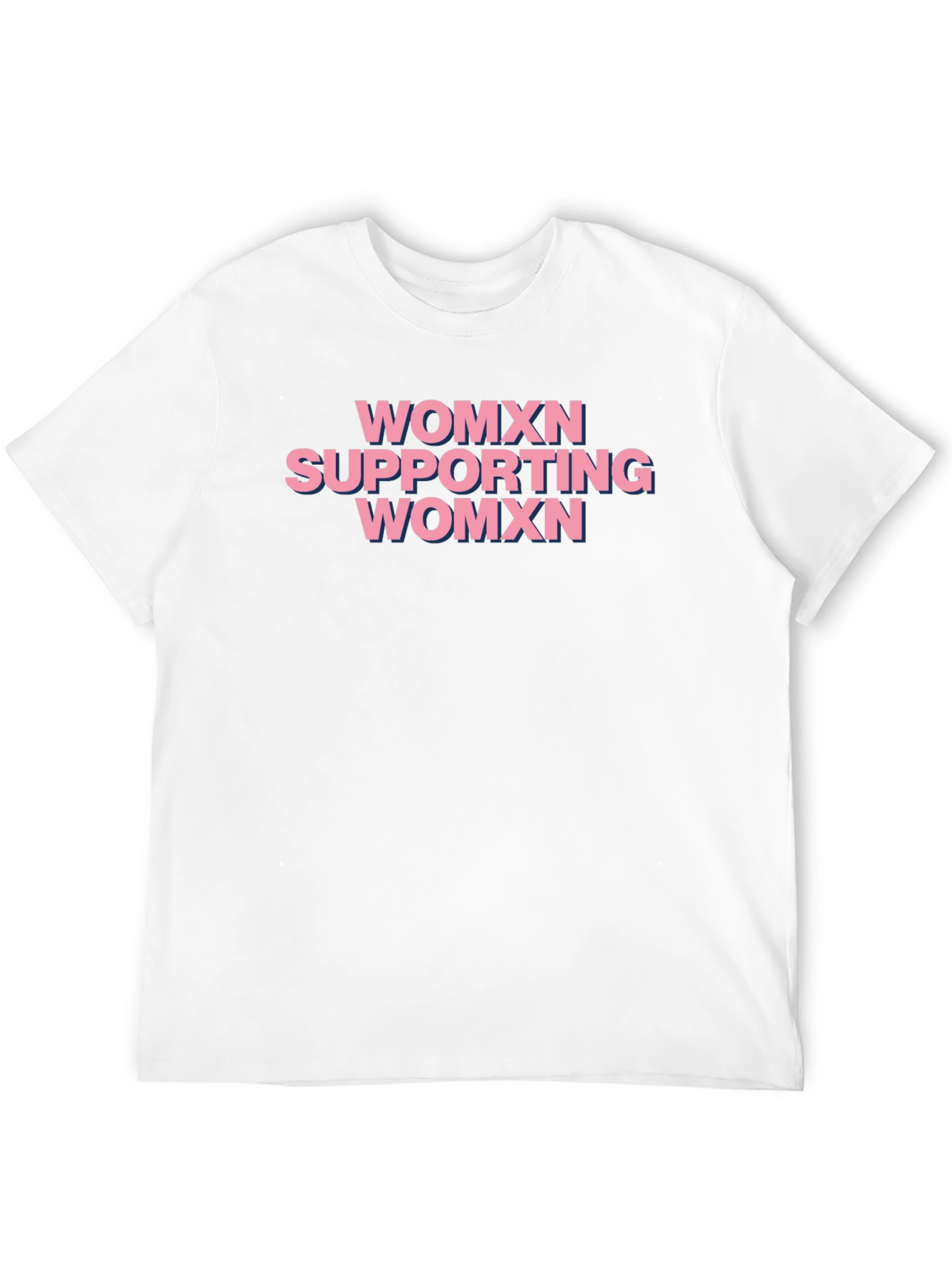 WOMXN Supporting WOMXN Black Graphic Tee