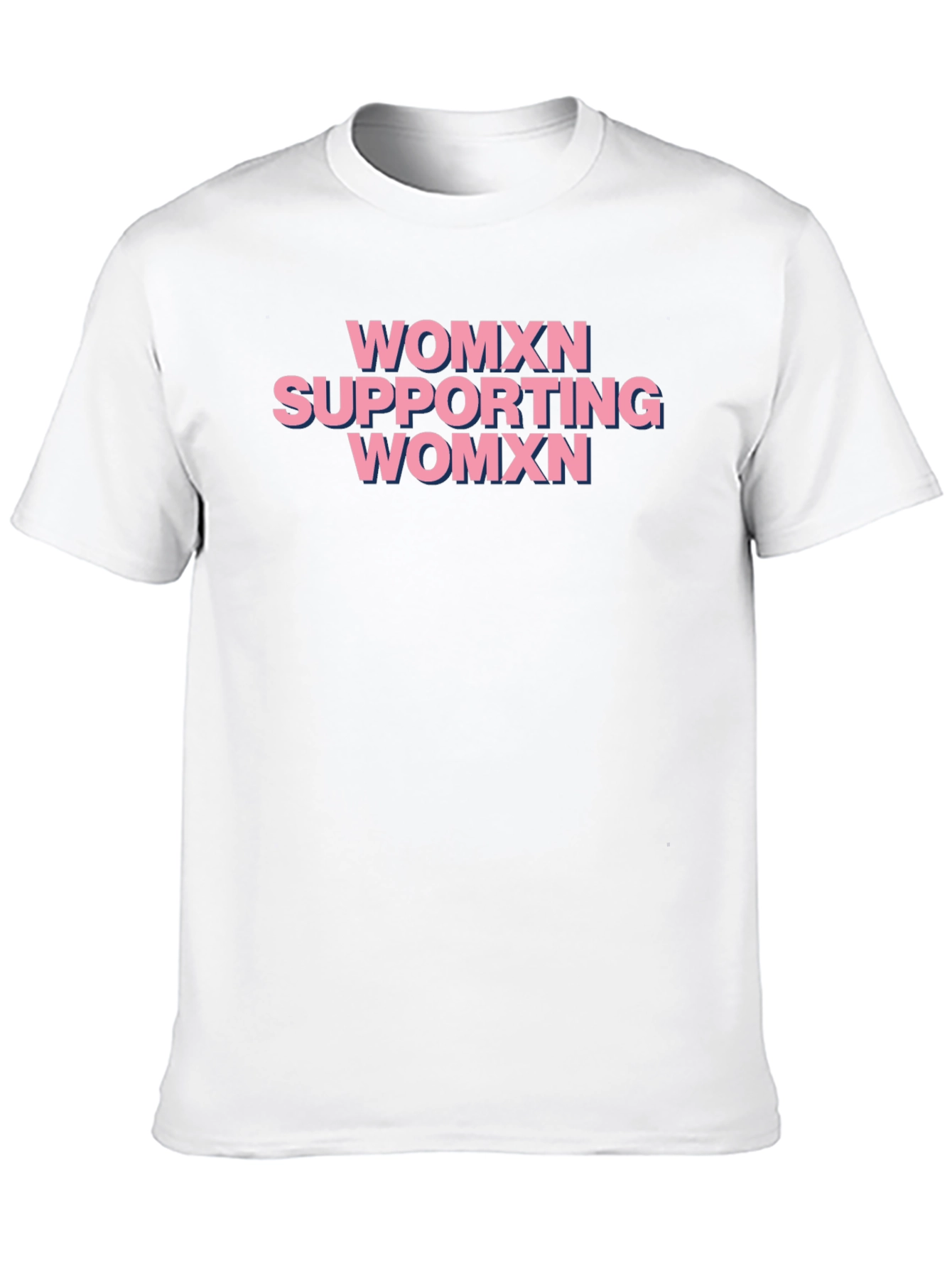 WOMXN Supporting WOMXN Black Graphic Tee