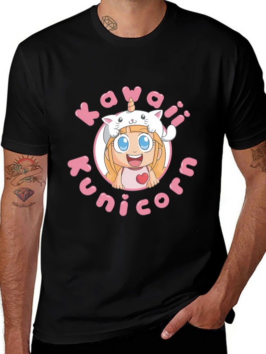 Kawaii Kunicorn T-Shirt: Cute Anime Style