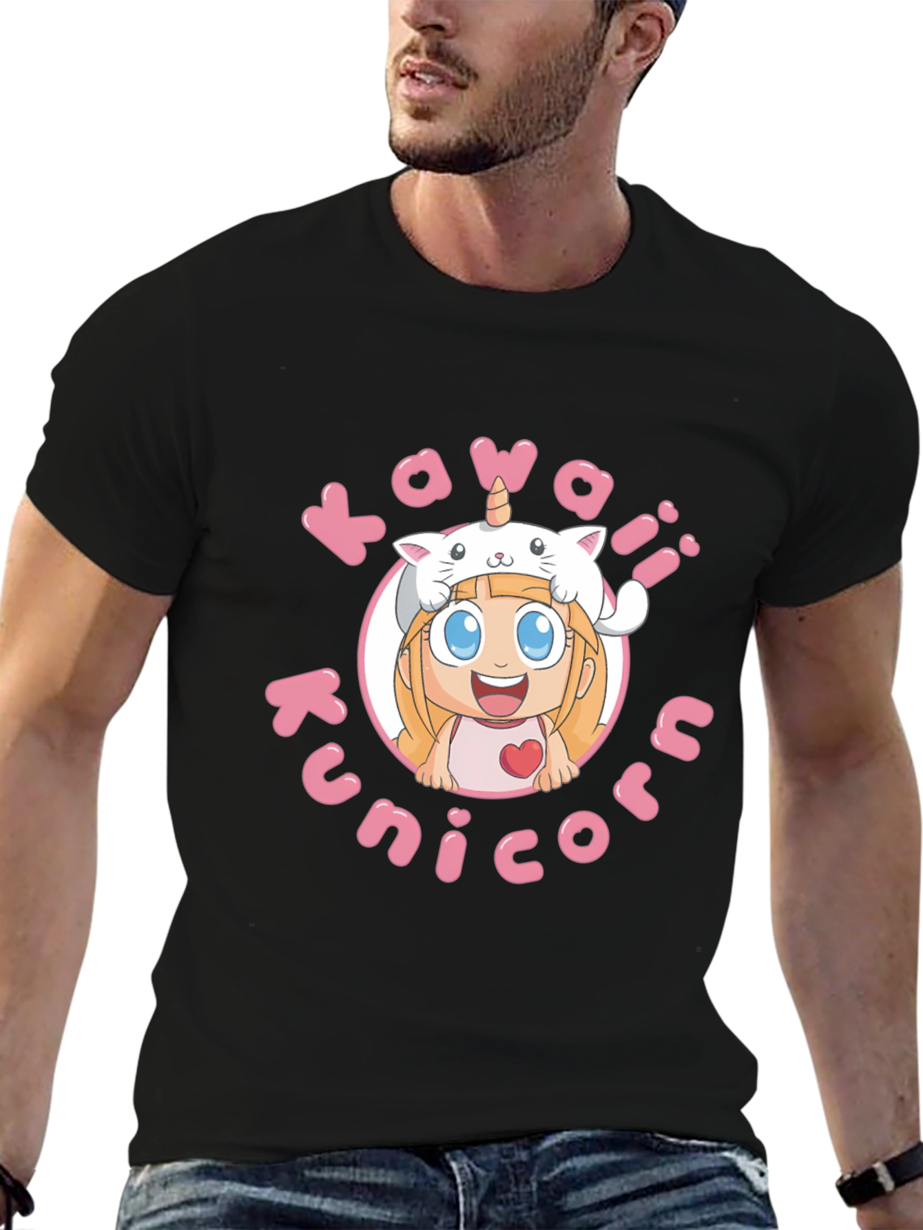 Kawaii Kunicorn T-Shirt: Cute Anime Style