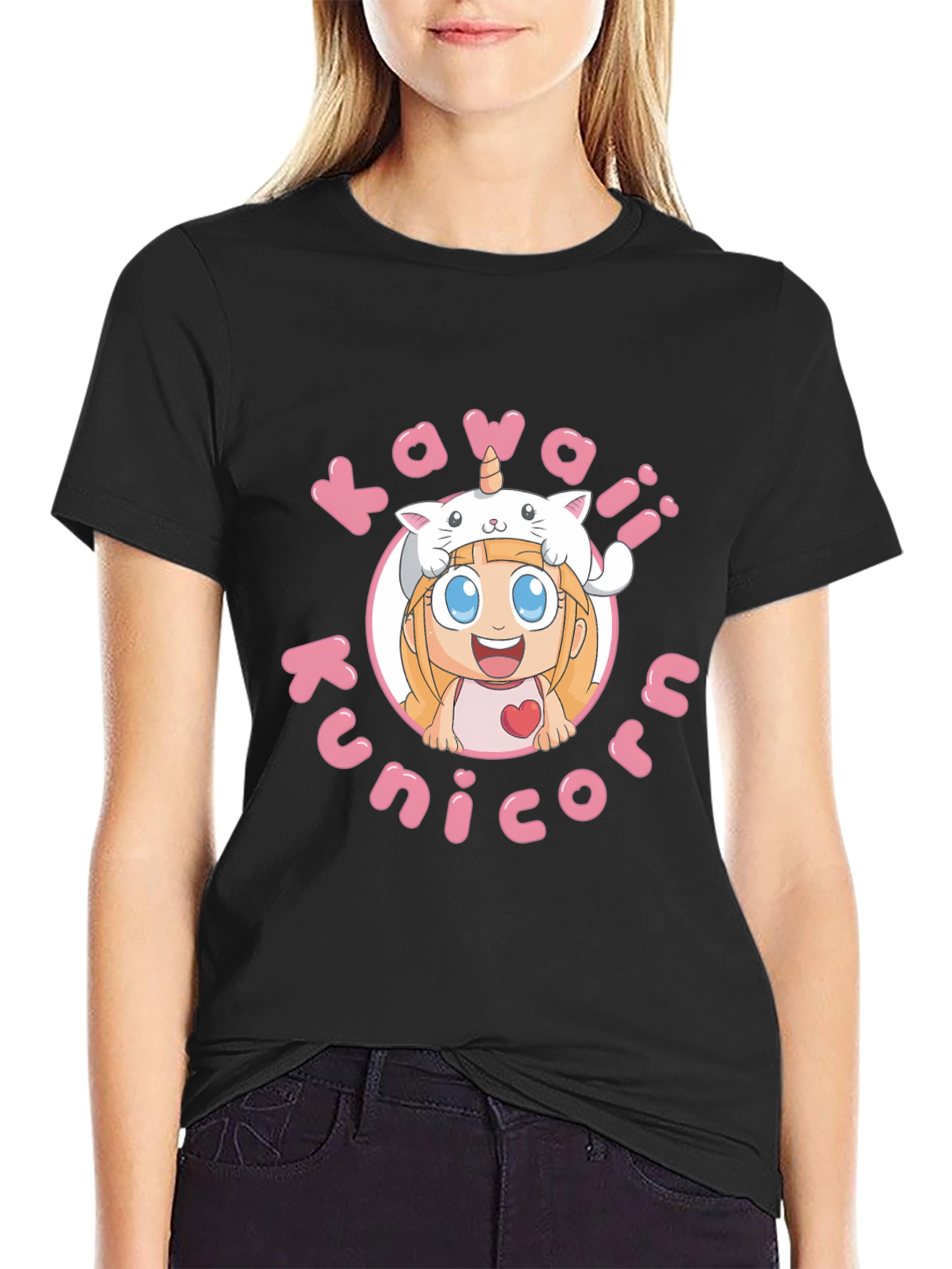 Kawaii Kunicorn T-Shirt: Cute Anime Style