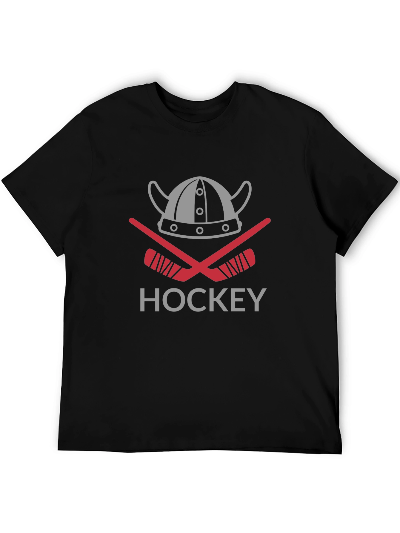 Viking Hockey Graphic T-Shirt - Black