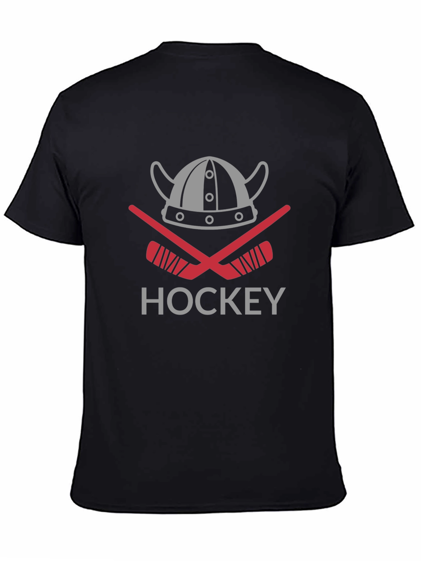Viking Hockey Graphic T-Shirt - Black