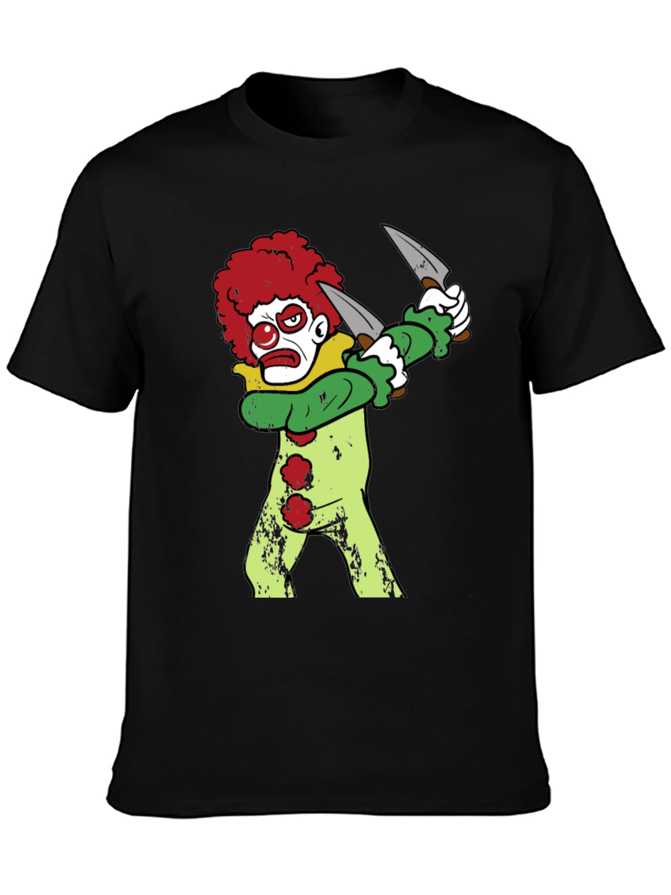 Clown with Knives Graphic Tee