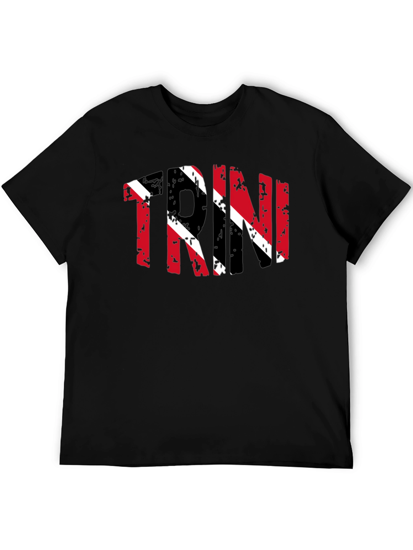 Trinidad Flag T-Shirt - Distressed Design