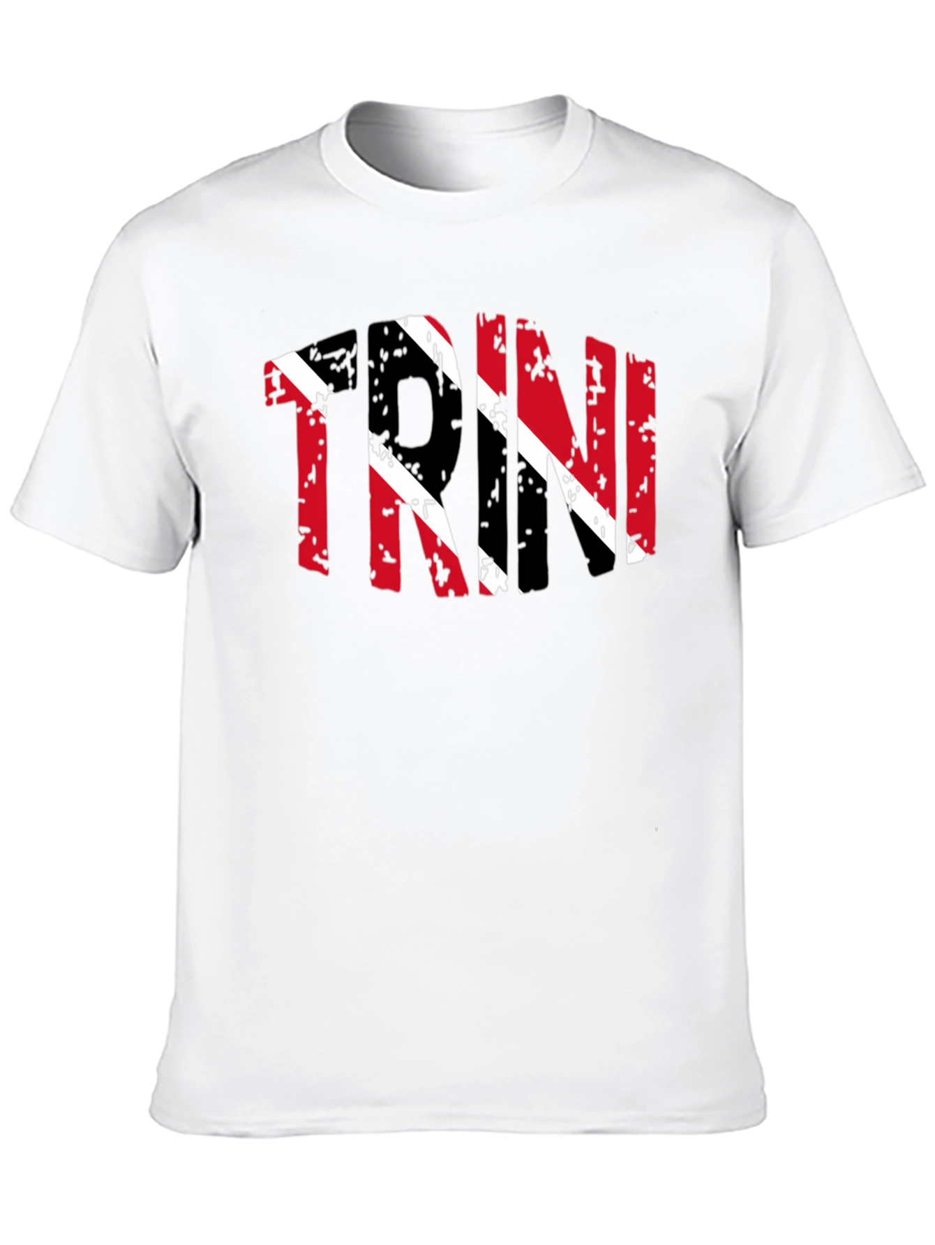 Trinidad Flag T-Shirt - Distressed Design