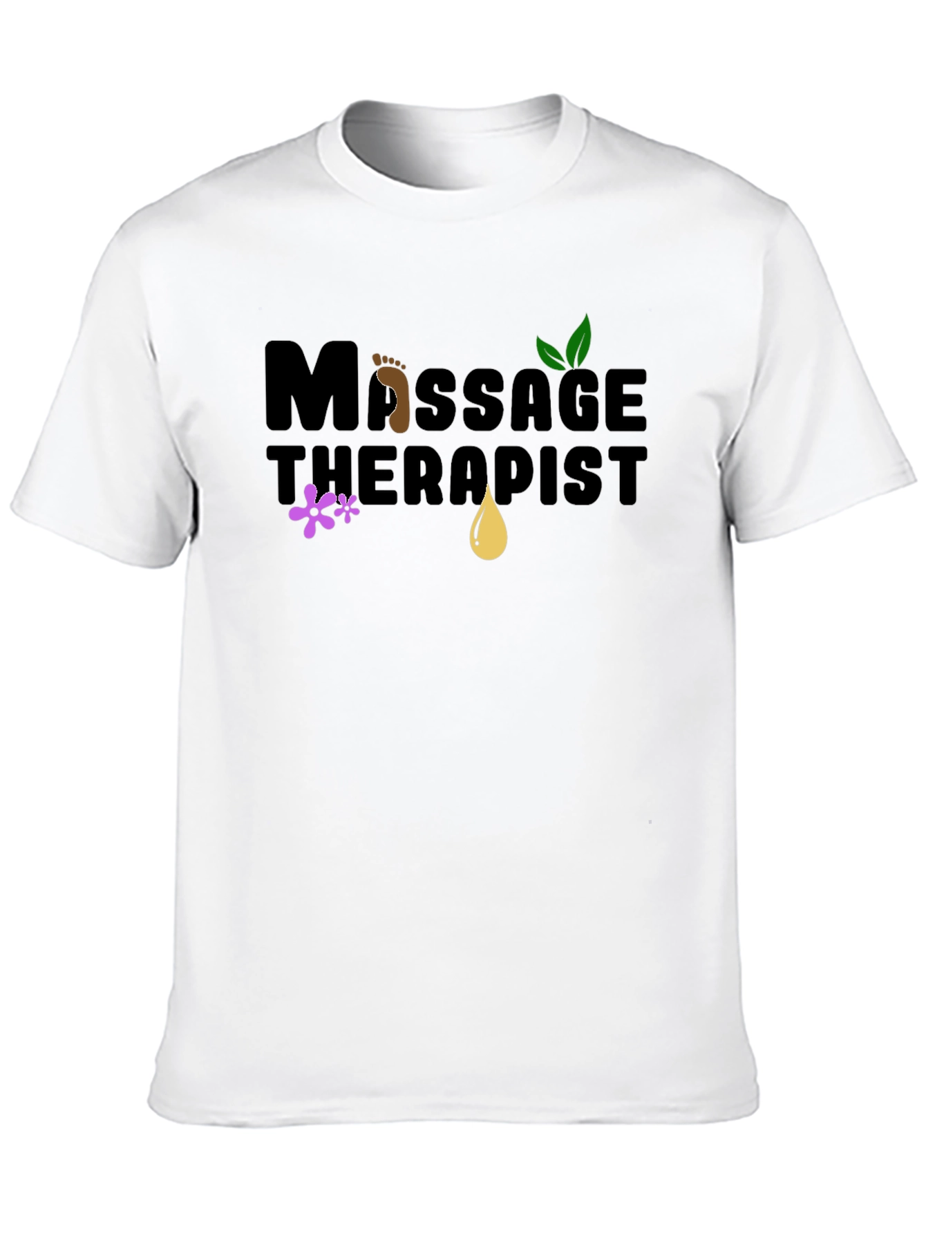 Massage Therapist T-Shirt - Relax & Renew!