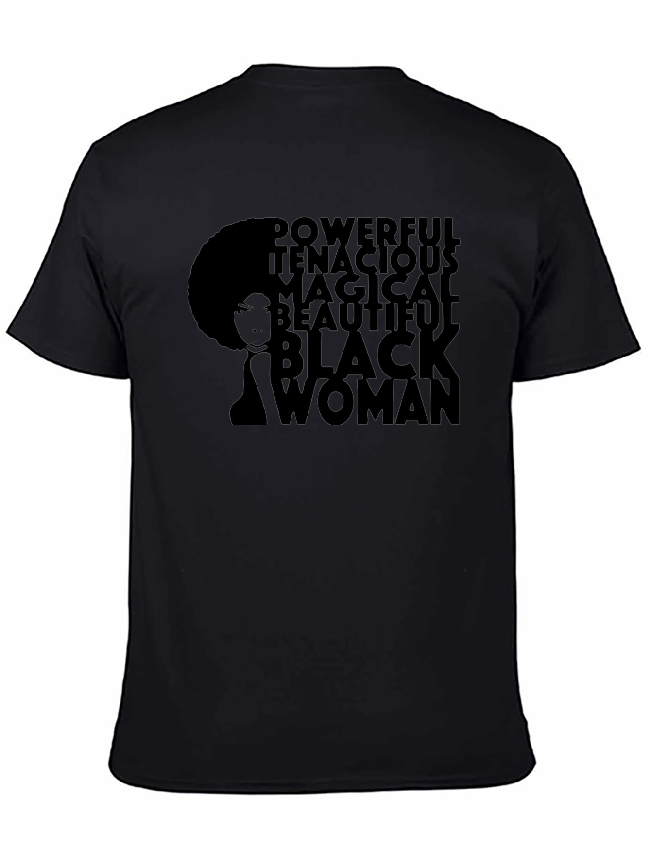 Powerful Black Woman Graphic Tee