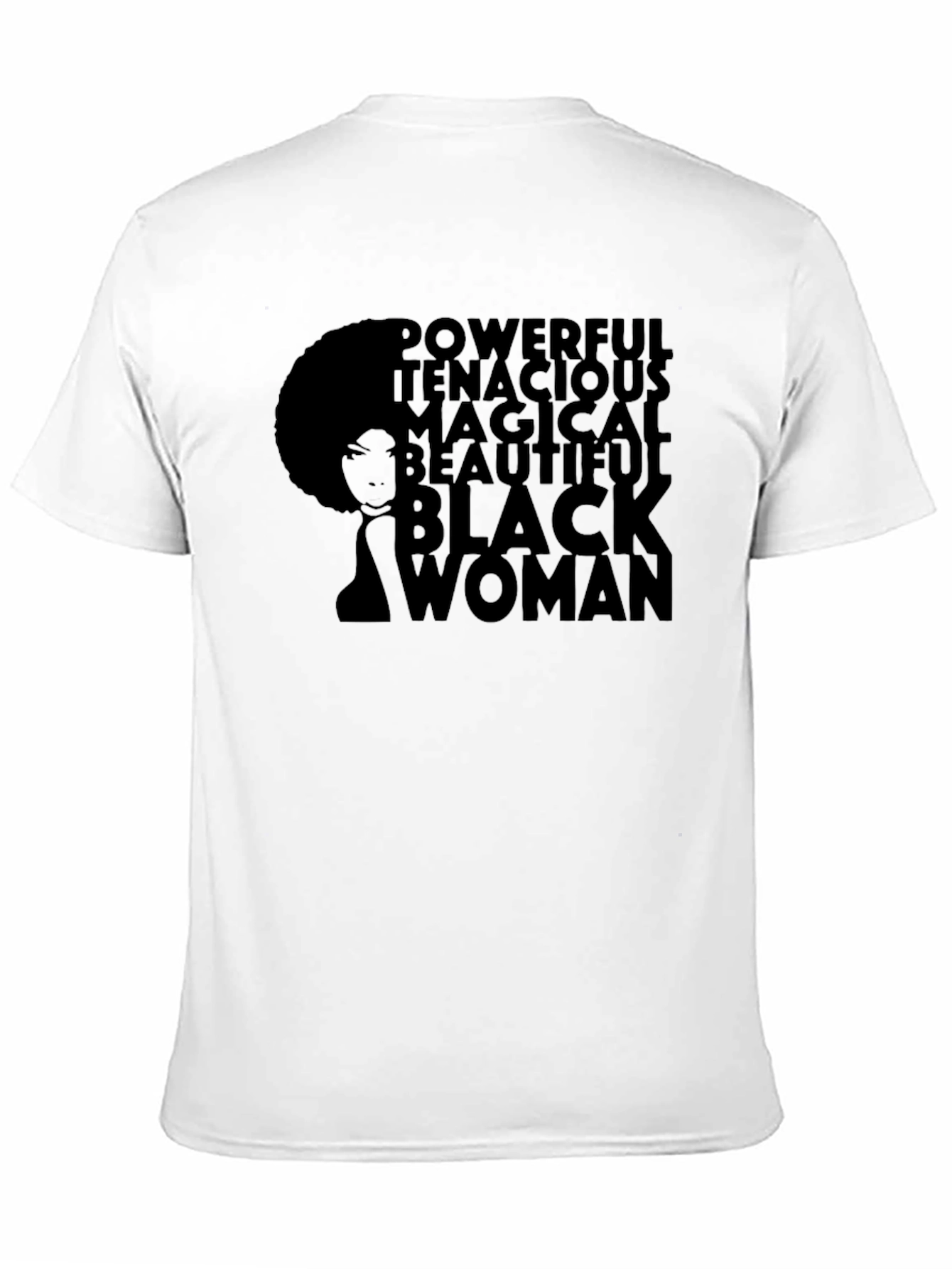 Powerful Black Woman Graphic Tee