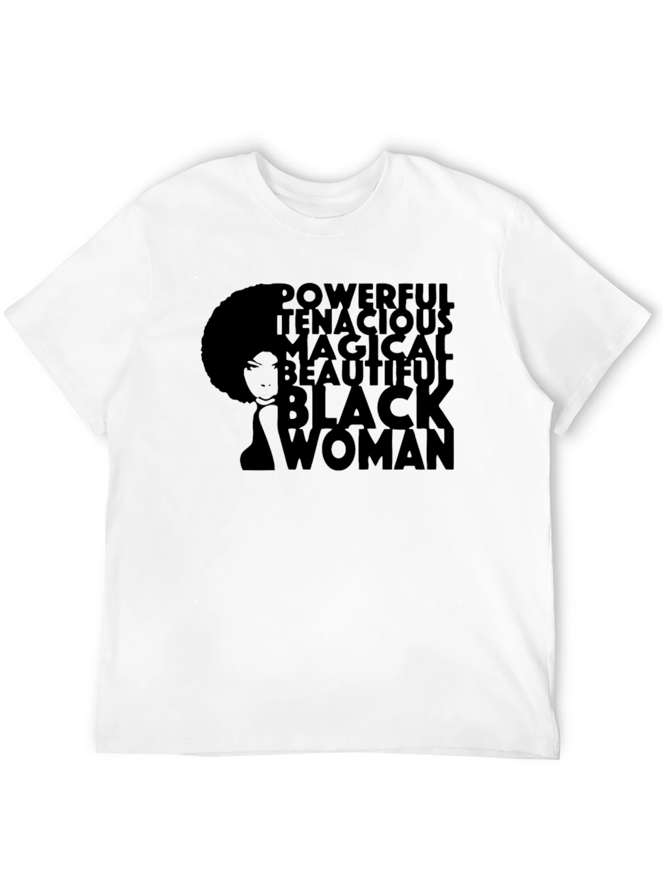 Powerful Black Woman Graphic Tee