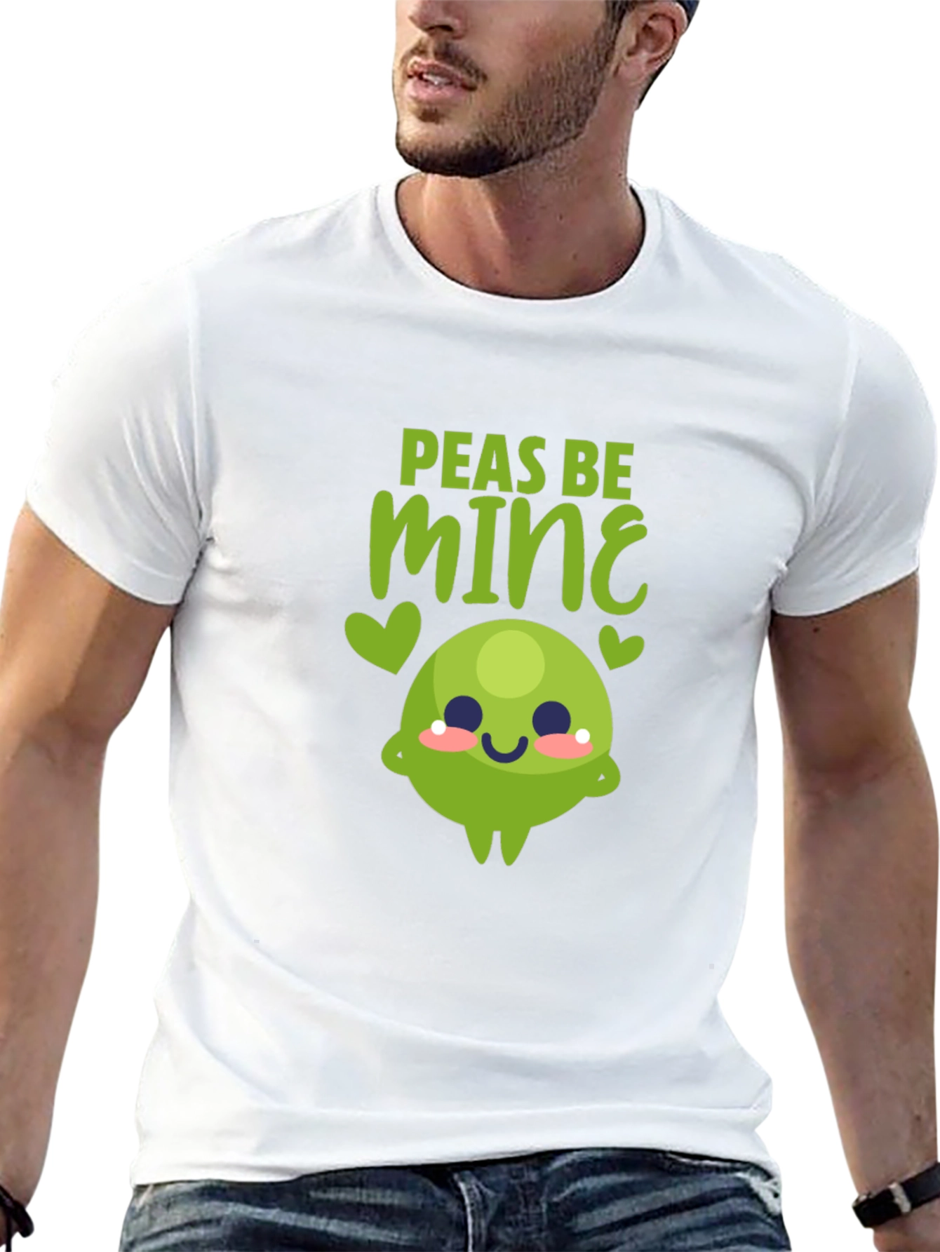 Peas Be Mine Valentines Day T-Shirt