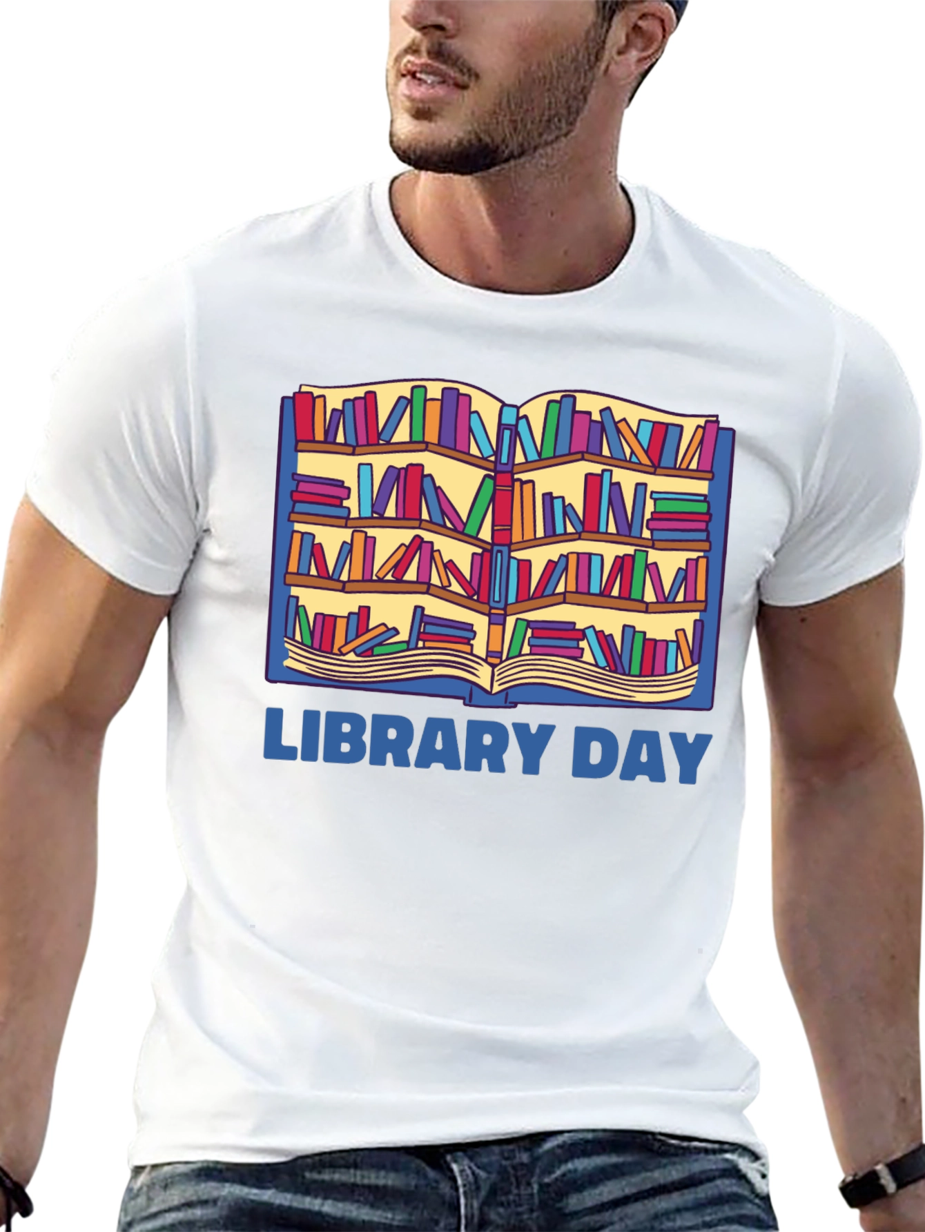 Library Day T-Shirt - Book Lover Tee