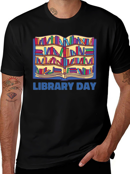 Library Day T-Shirt - Book Lover Tee