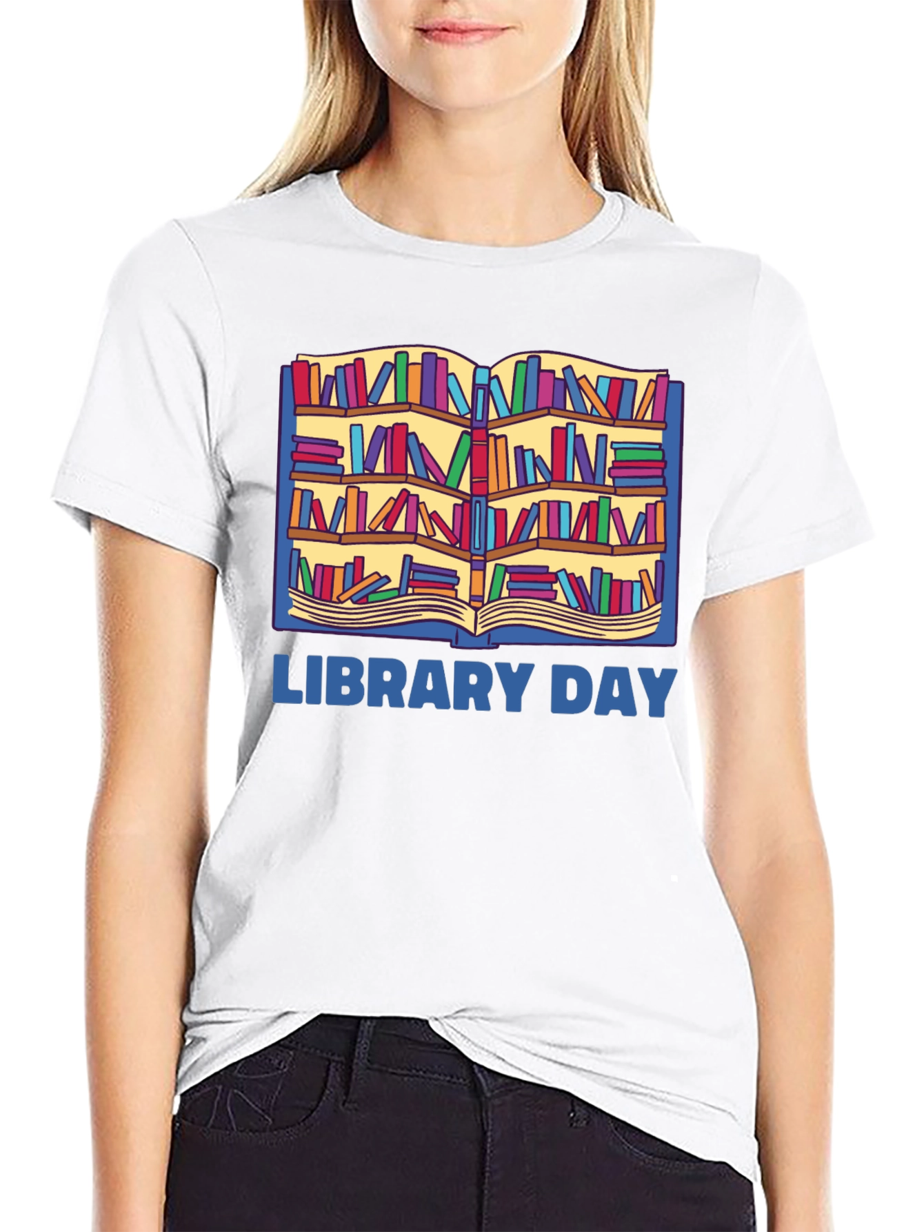 Library Day T-Shirt - Book Lover Tee