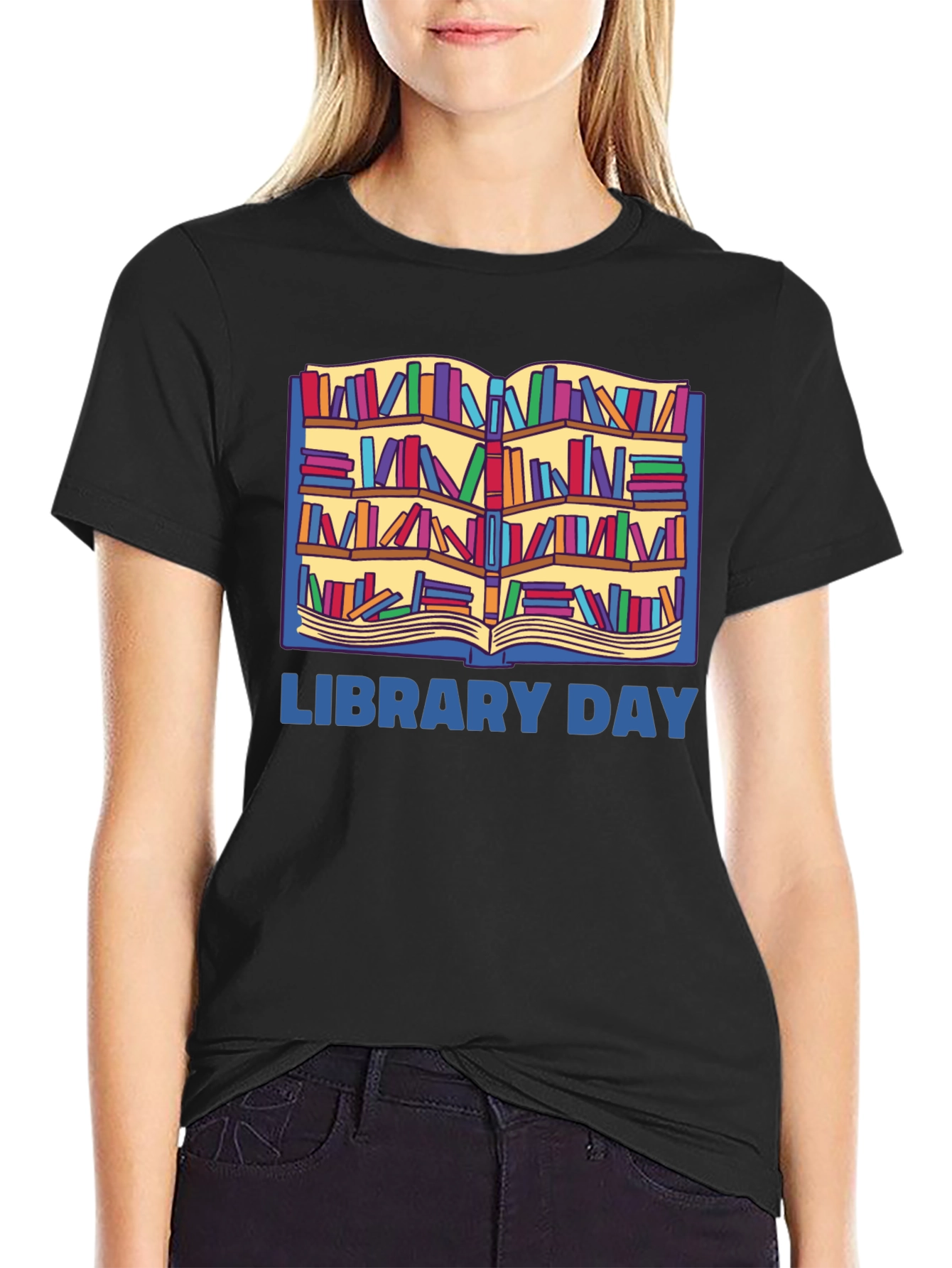 Library Day T-Shirt - Book Lover Tee