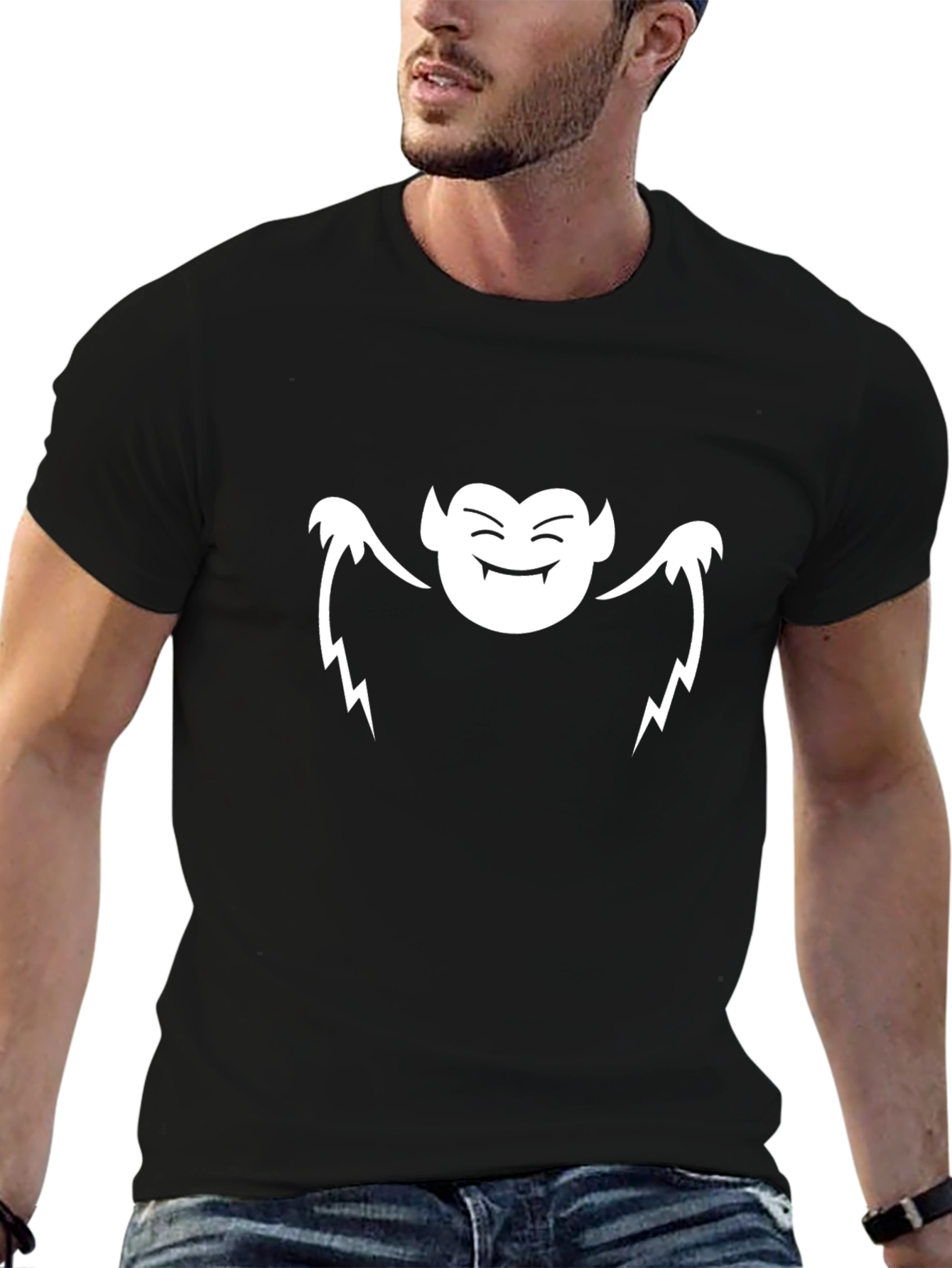 Halloween Vampire Graphic Tee
