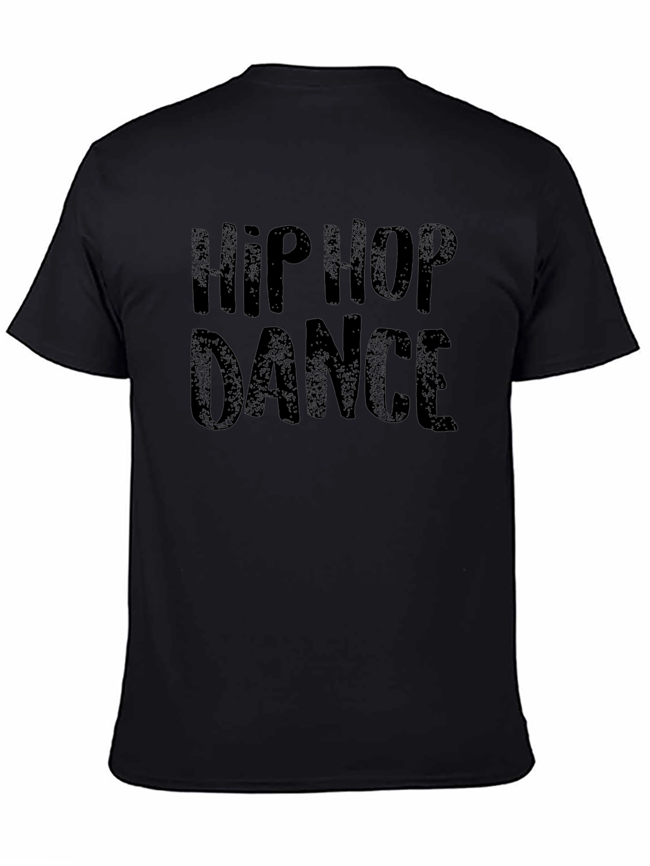 Hip Hop Dance T-Shirt - Black Graphic Tee