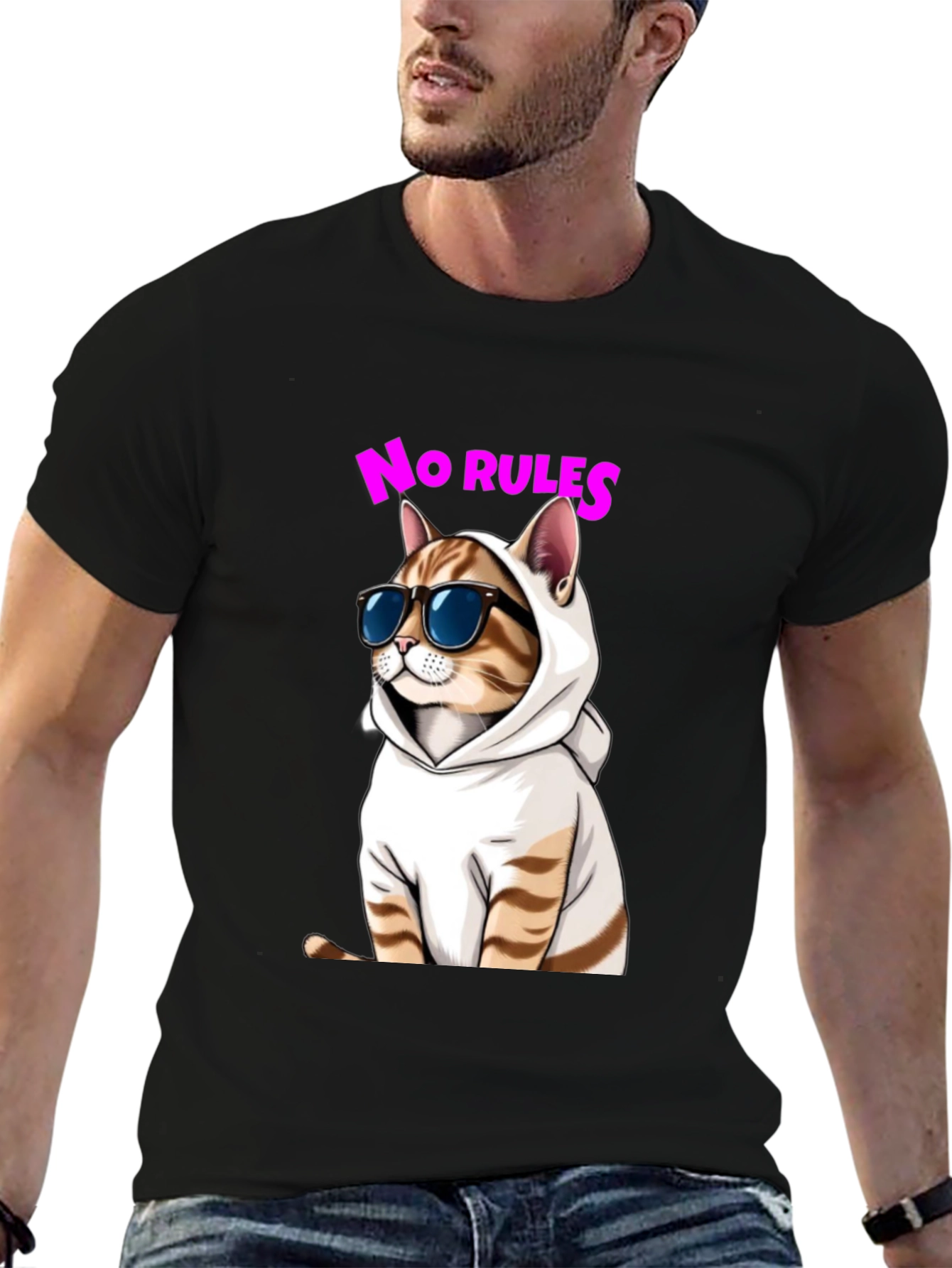 Cool Cat T-Shirt - No Rules Apparel