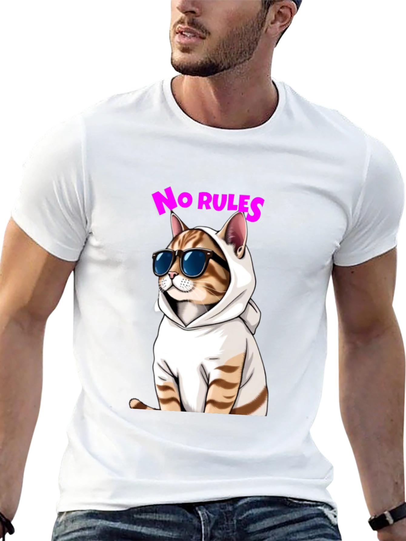 Cool Cat T-Shirt - No Rules Apparel