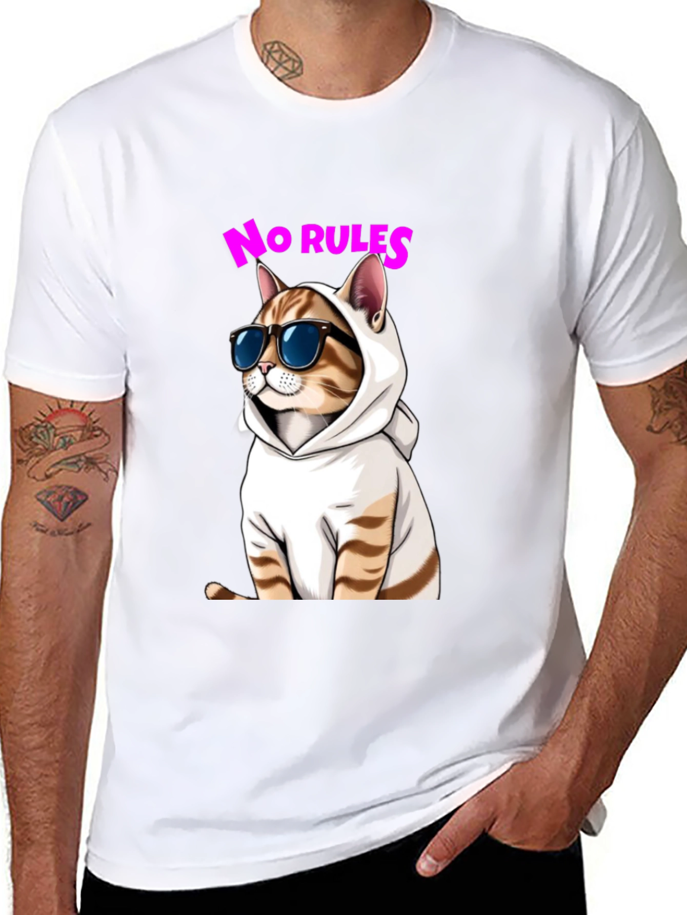 Cool Cat T-Shirt - No Rules Apparel