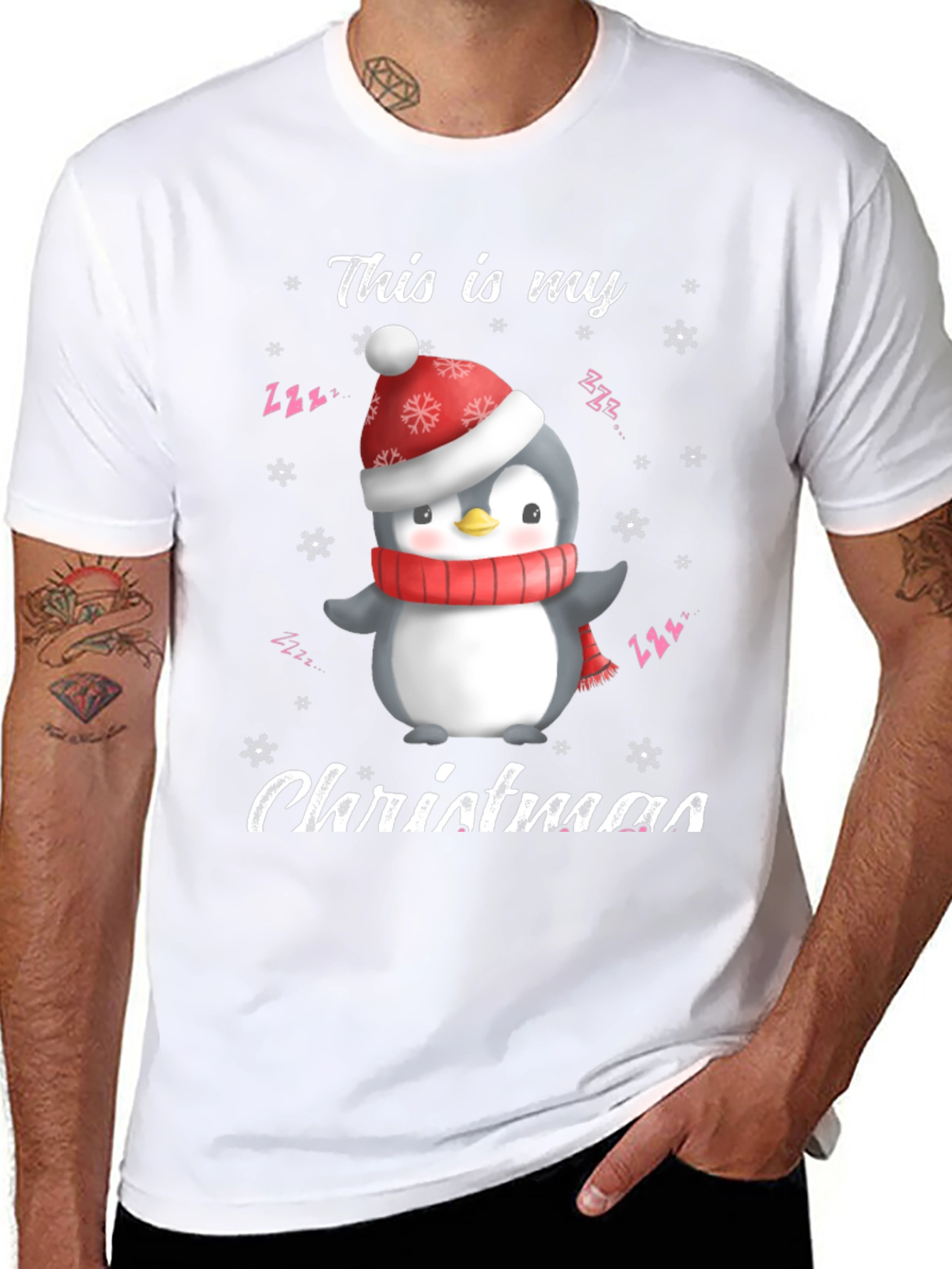 Christmas Penguin T-Shirt
