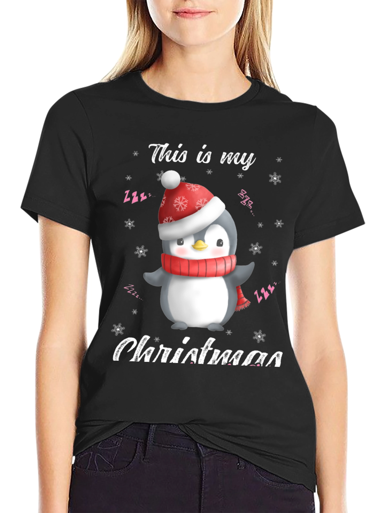 Christmas Penguin T-Shirt