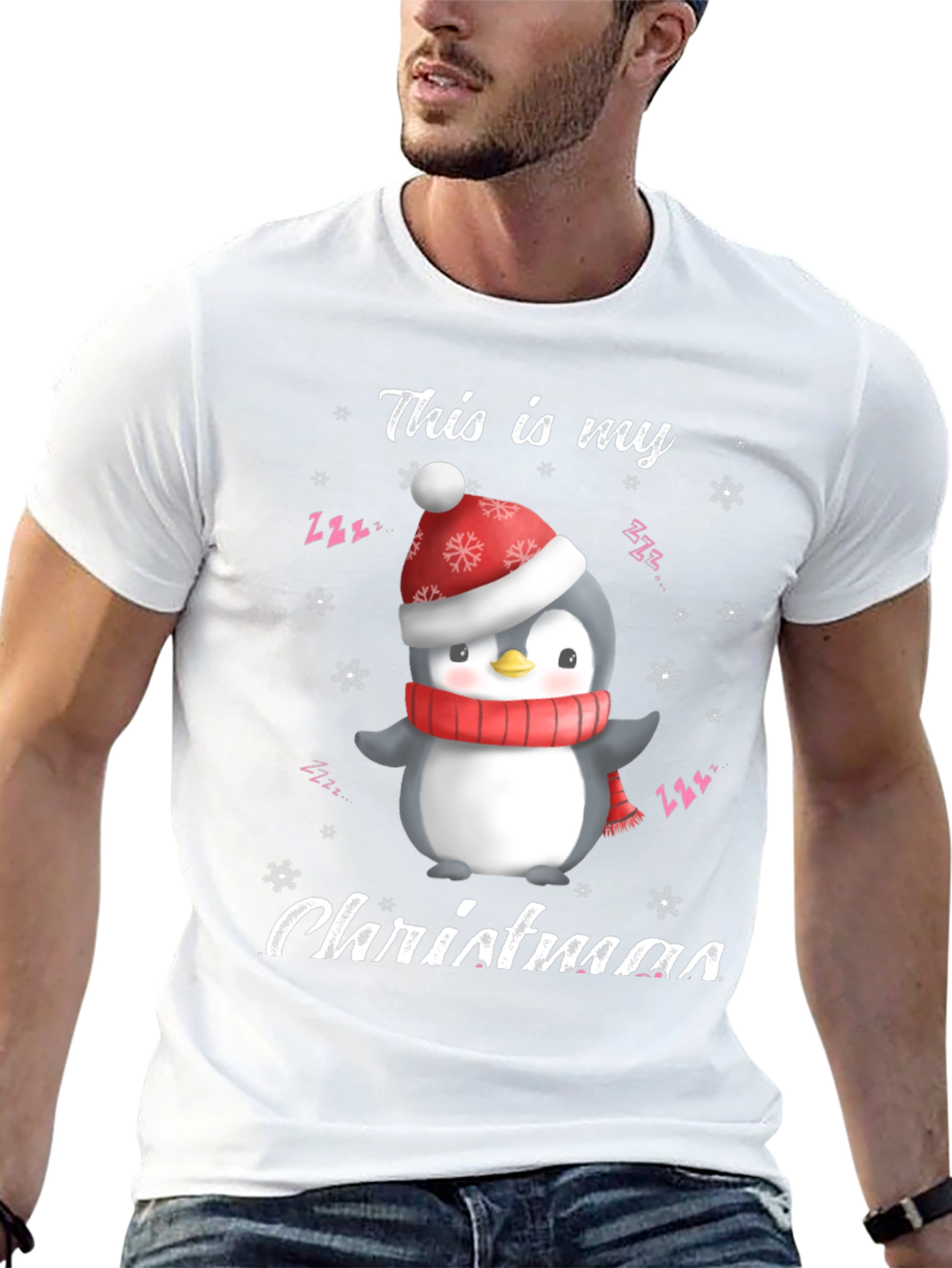 Christmas Penguin T-Shirt