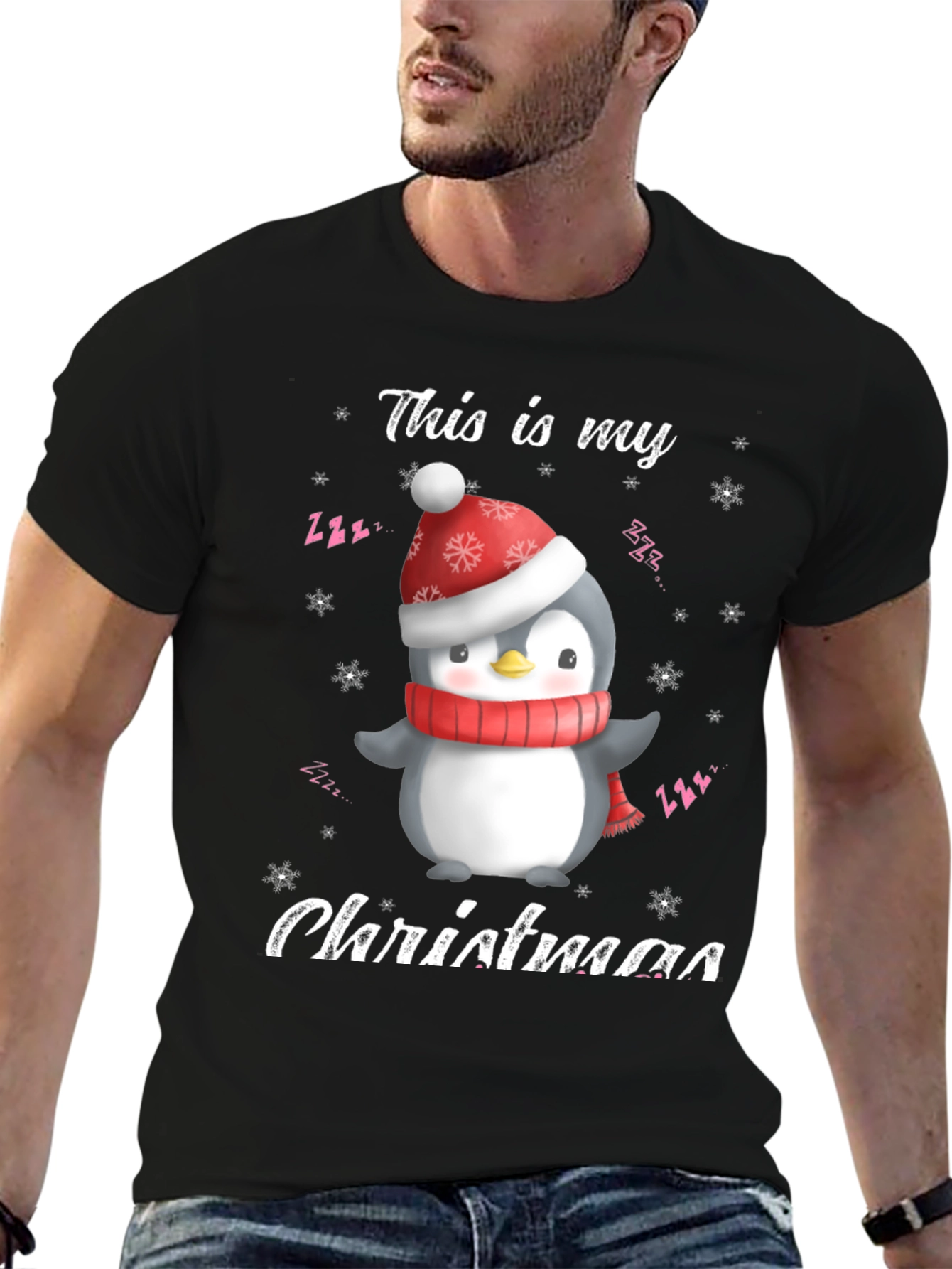 Christmas Penguin T-Shirt
