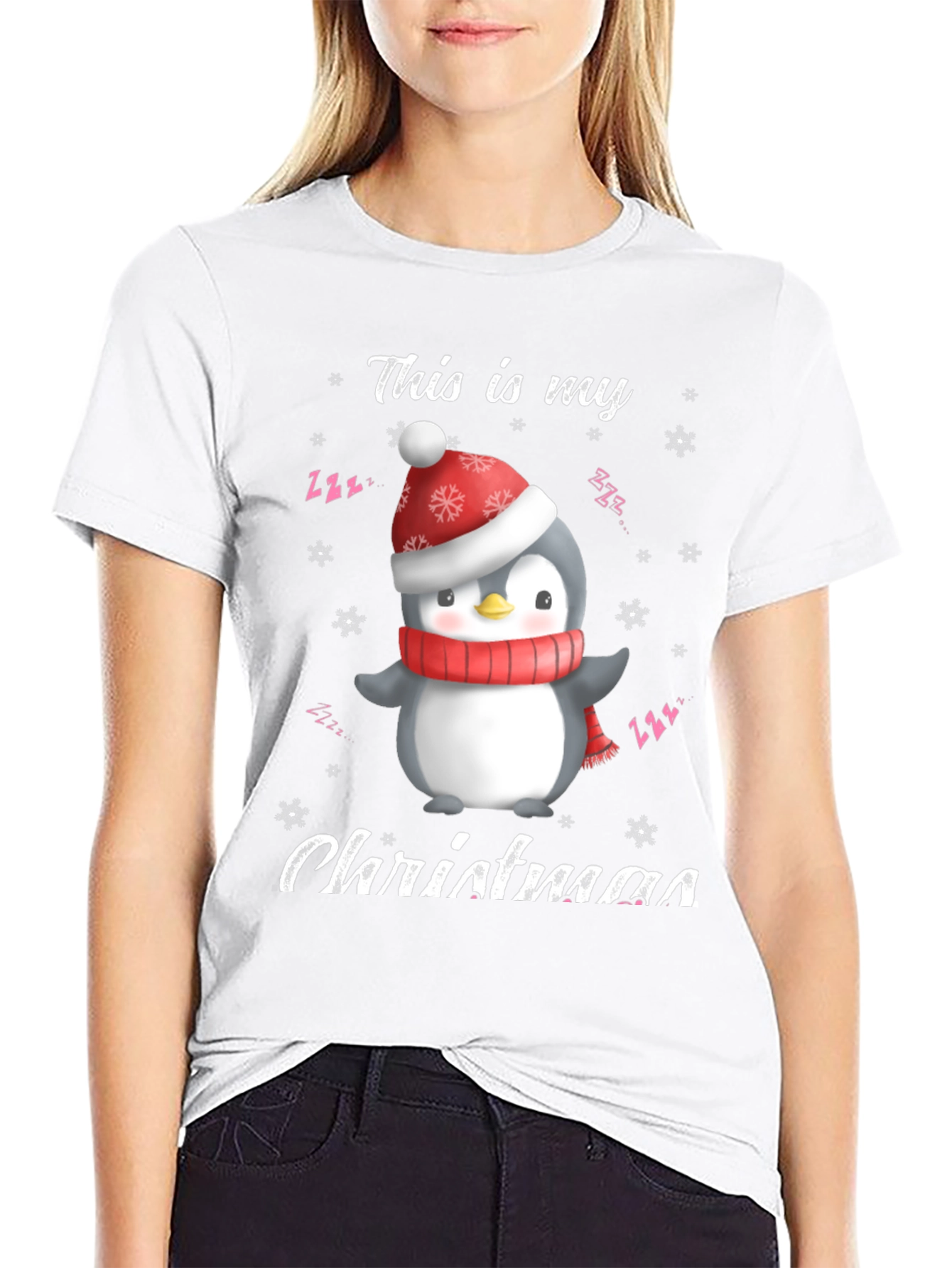 Christmas Penguin T-Shirt