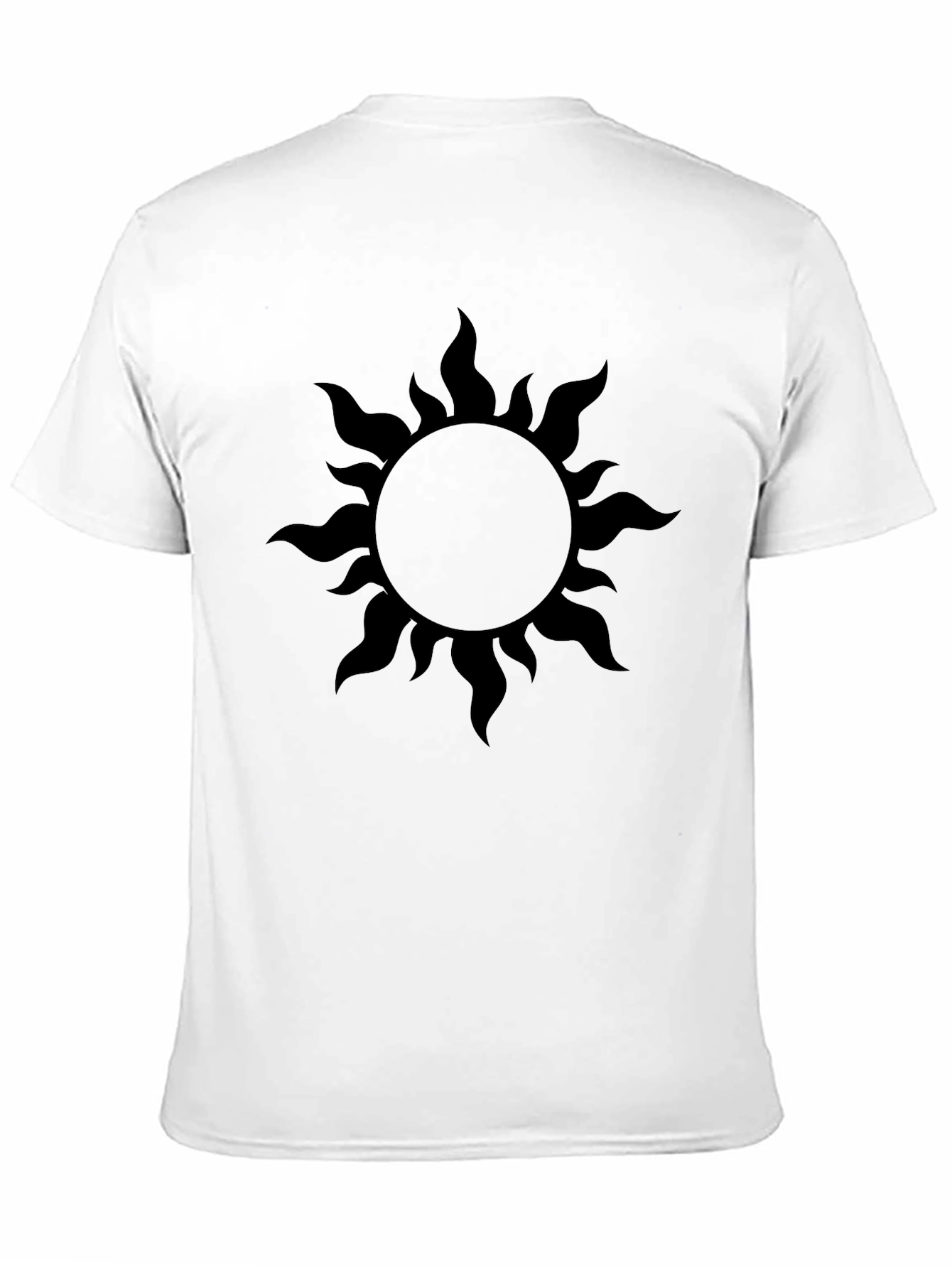 Black Sun Graphic Tee - Stylish Casual Wear
