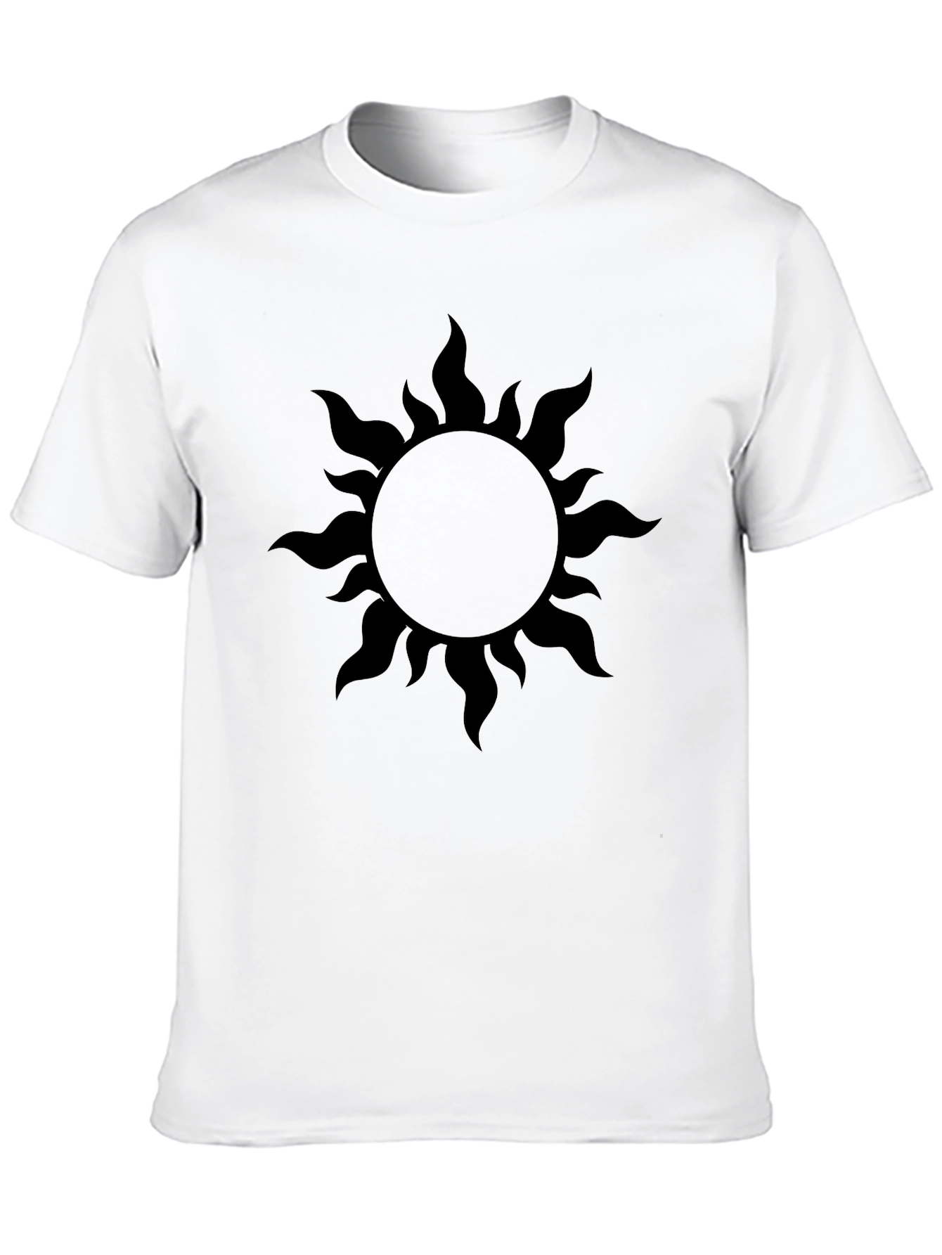 Black Sun Graphic Tee - Stylish Casual Wear