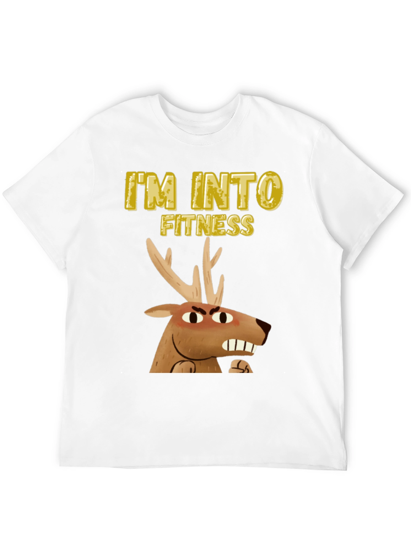 Im Into Fitness Deer T-Shirt