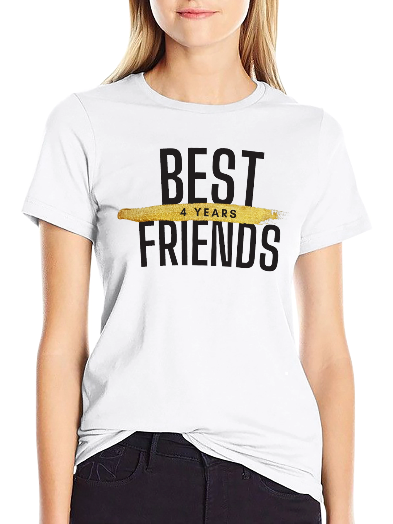 Best Friends 4 Years T-Shirt - Premium Cotton Blend
