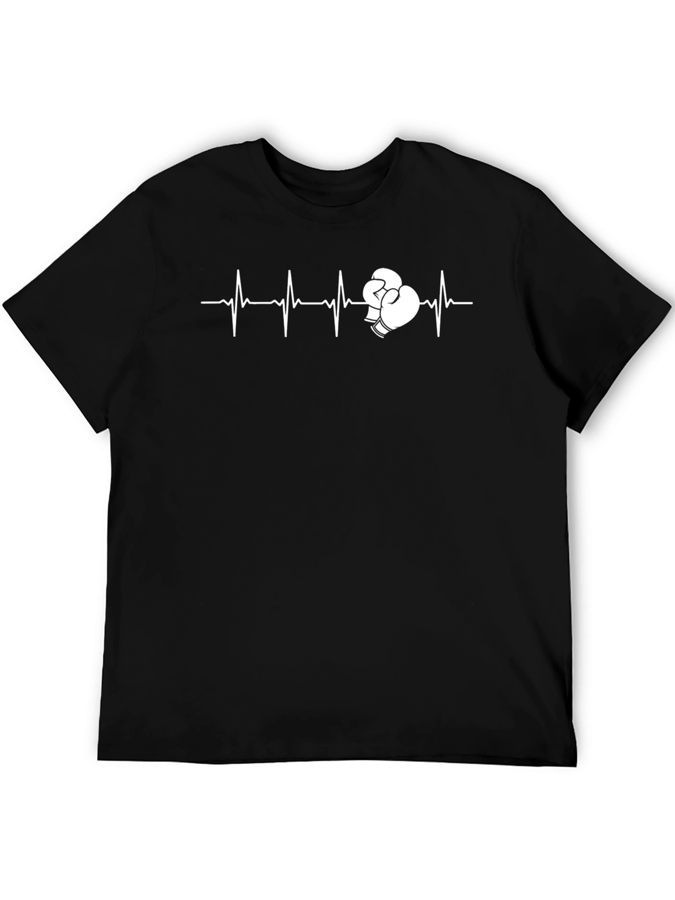Boxing Heartbeat Graphic T-Shirt - Ringside Rhythm