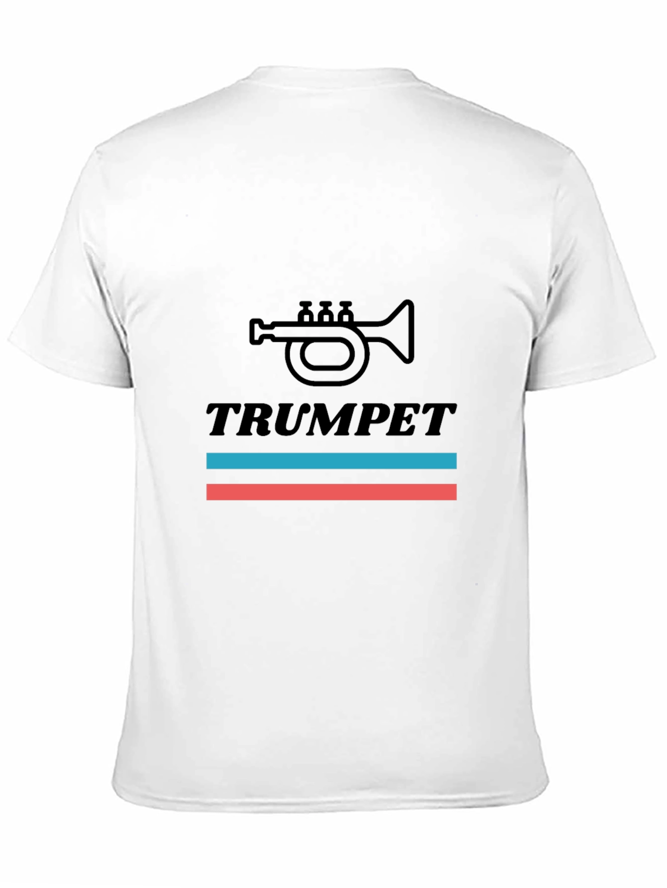 Trumpet Graphic Tee - Music Lovers T-Shirt