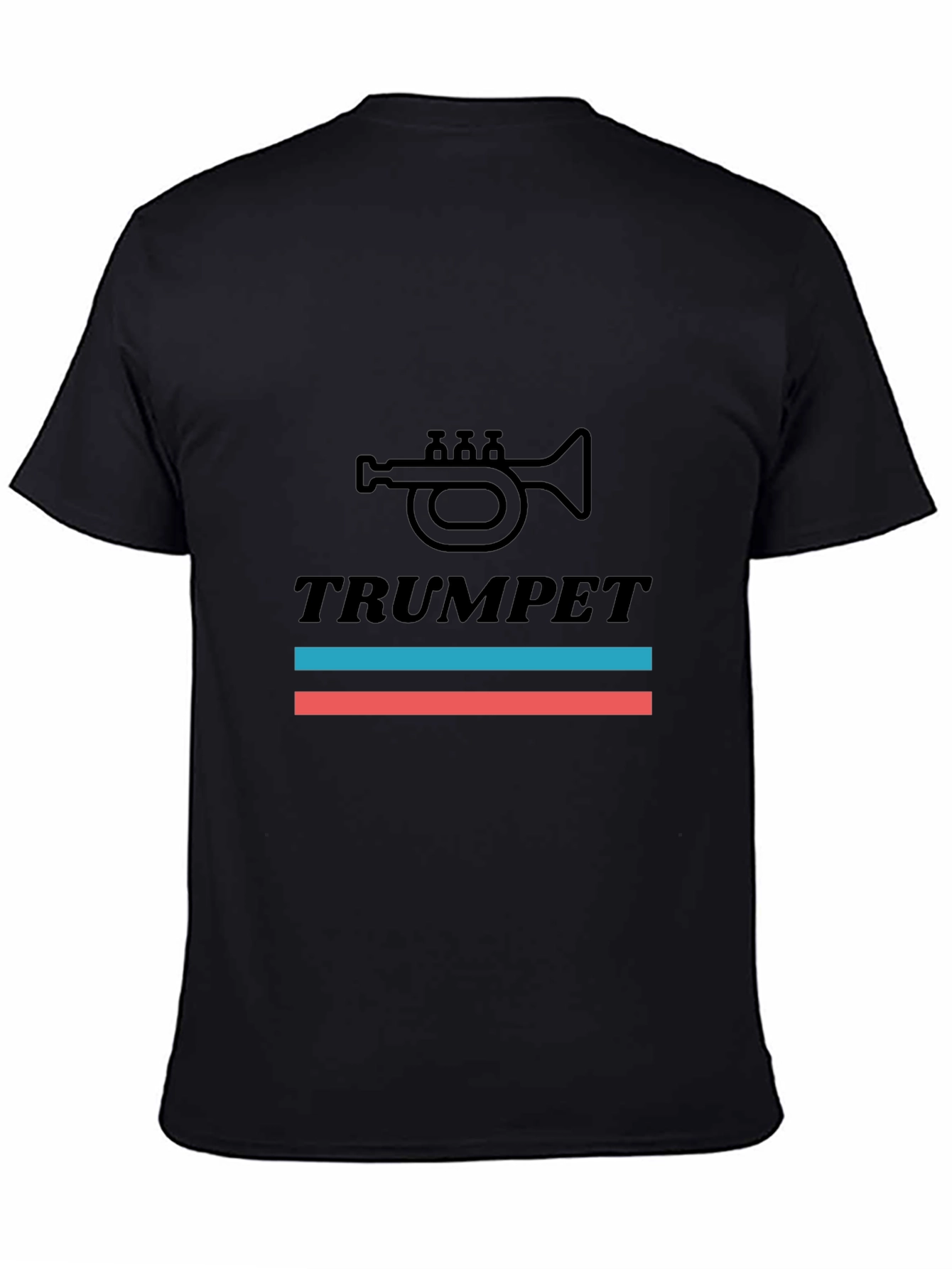 Trumpet Graphic Tee - Music Lovers T-Shirt
