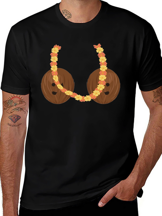 Coconut Bra T-Shirt - Funny Hawaiian Tee