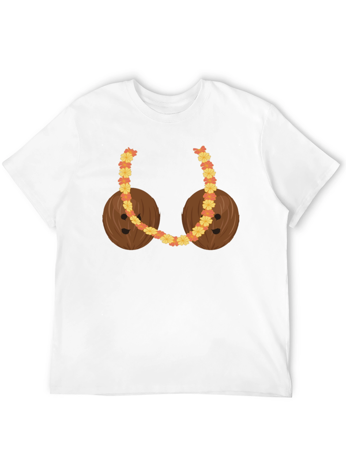Coconut Bra T-Shirt - Funny Hawaiian Tee