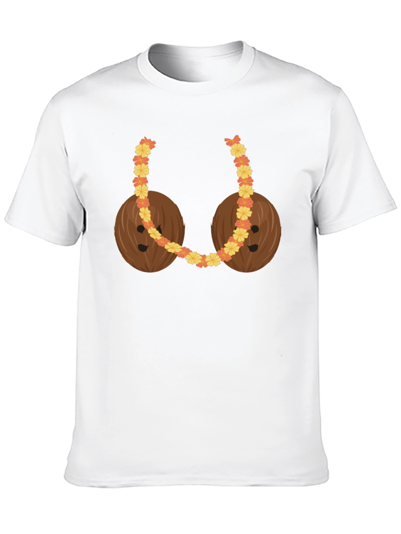 Coconut Bra T-Shirt - Funny Hawaiian Tee