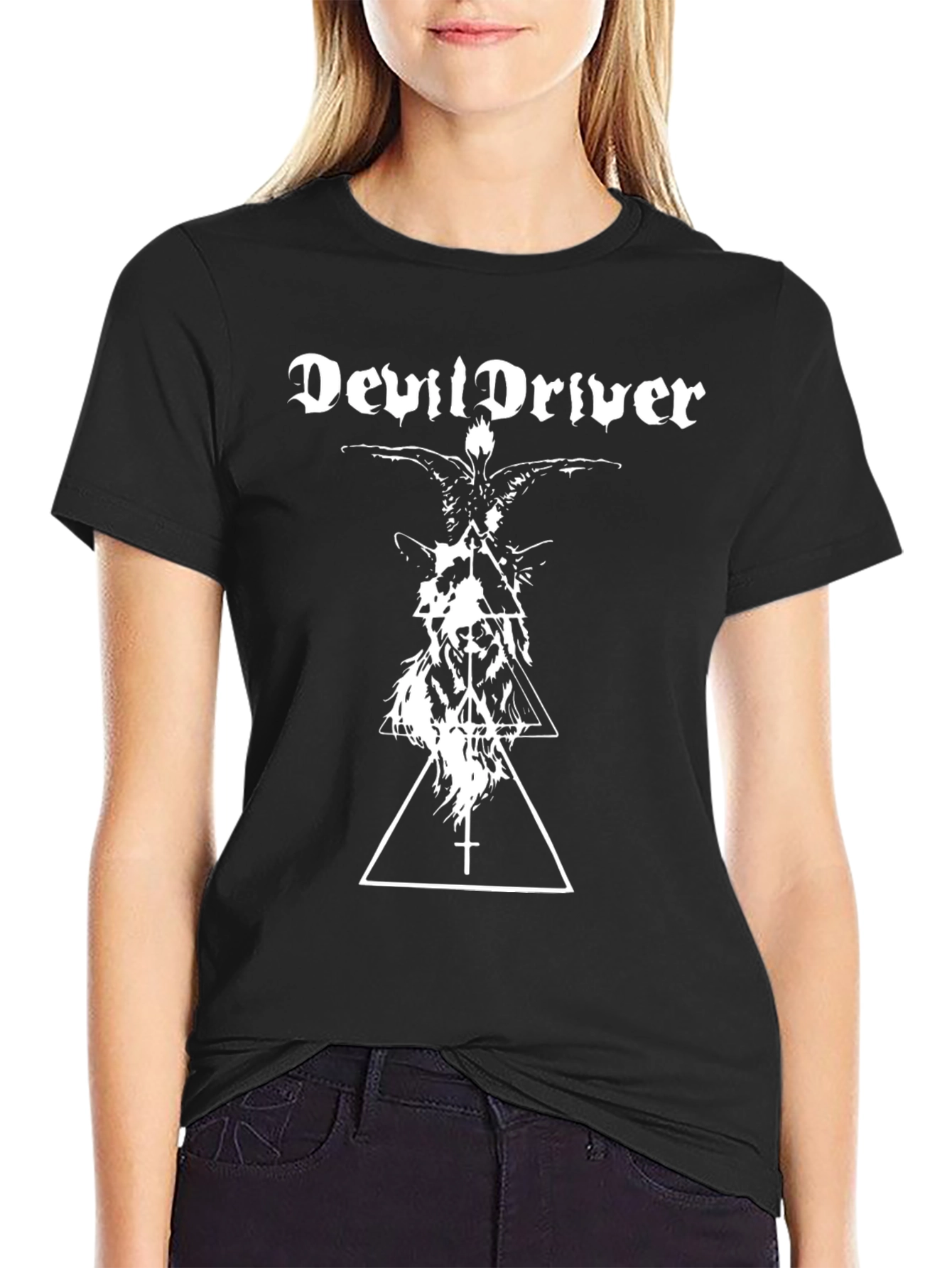 DevilDriver Graphic Print Black T-Shirt