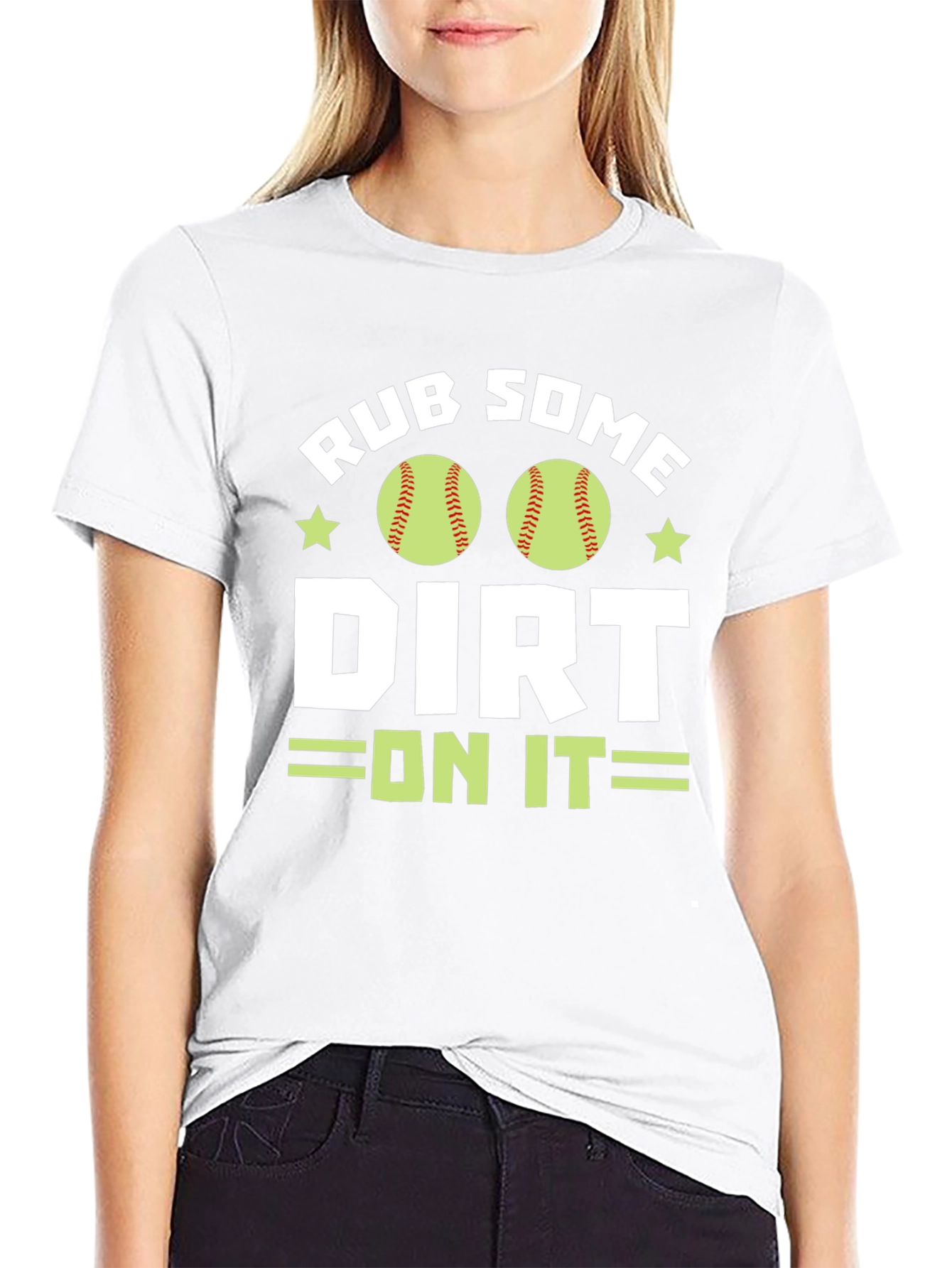 Rub Some Dirt On It T-Shirt - Baseball/Softball