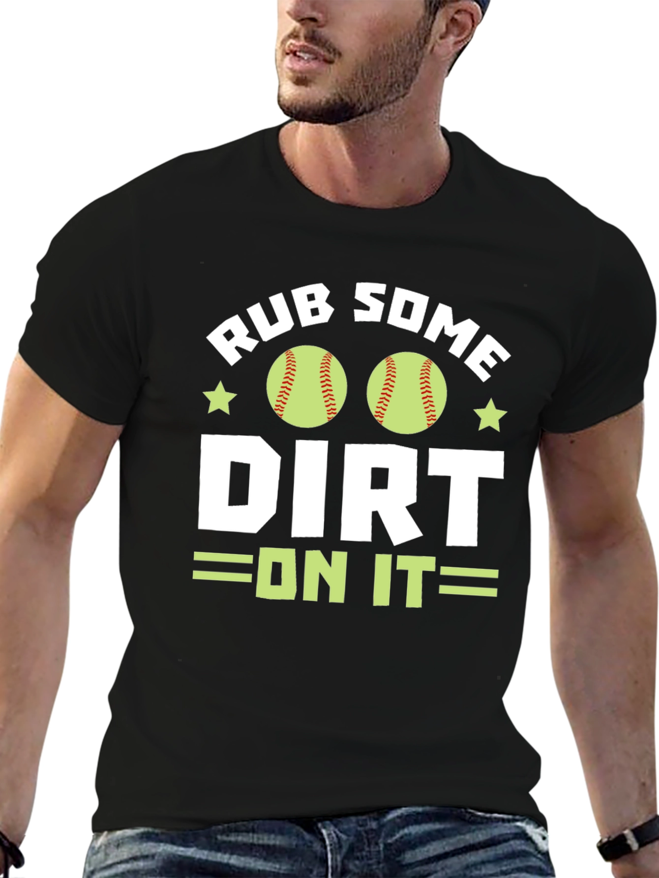 Rub Some Dirt On It T-Shirt - Baseball/Softball