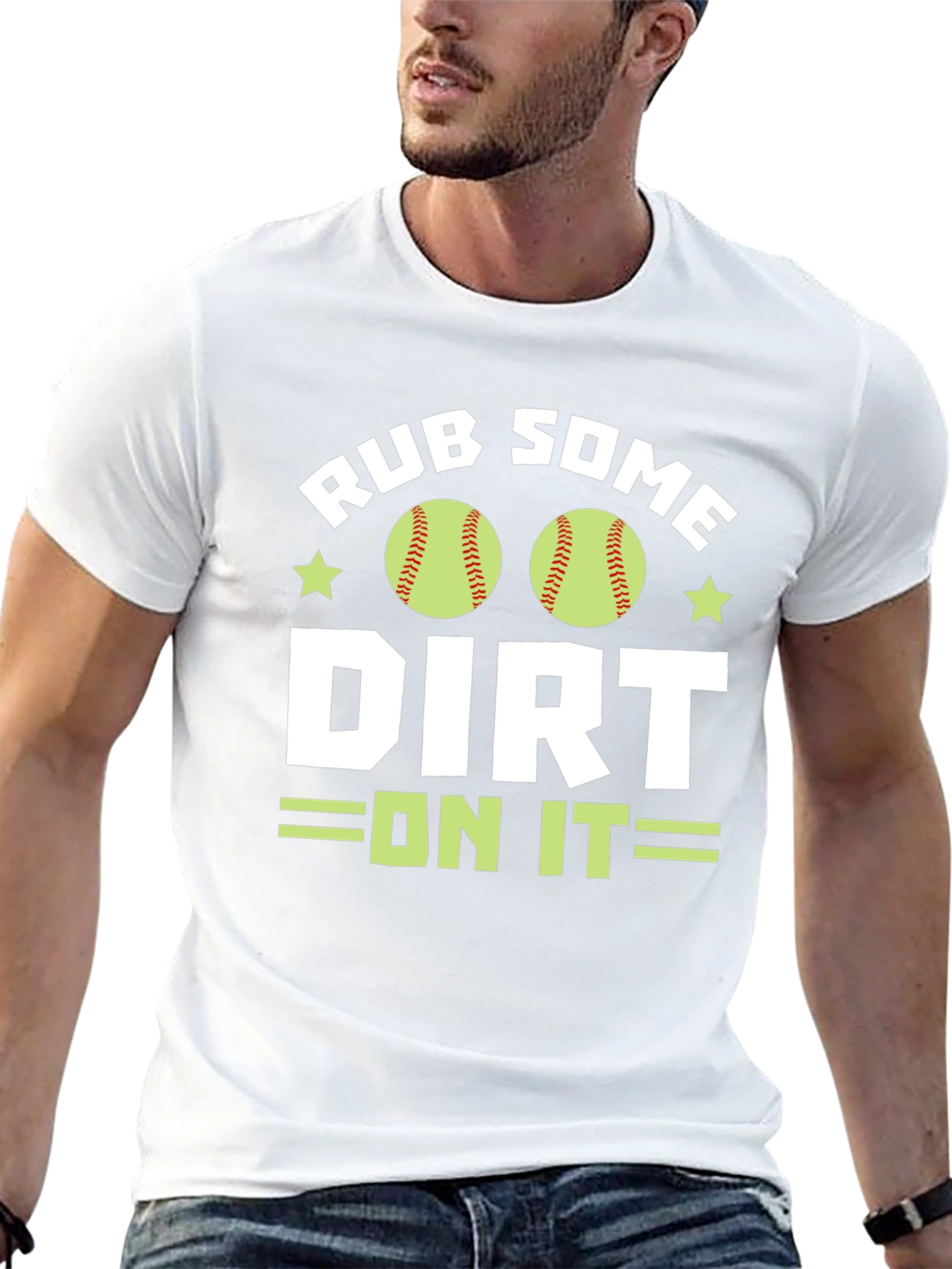 Rub Some Dirt On It T-Shirt - Baseball/Softball
